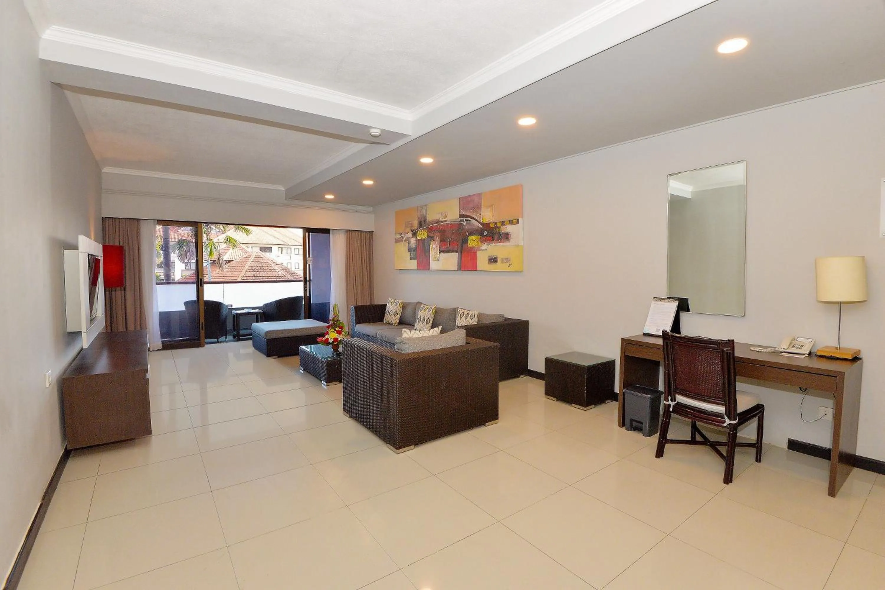 Living room in Prime Plaza Suites Sanur – Bali