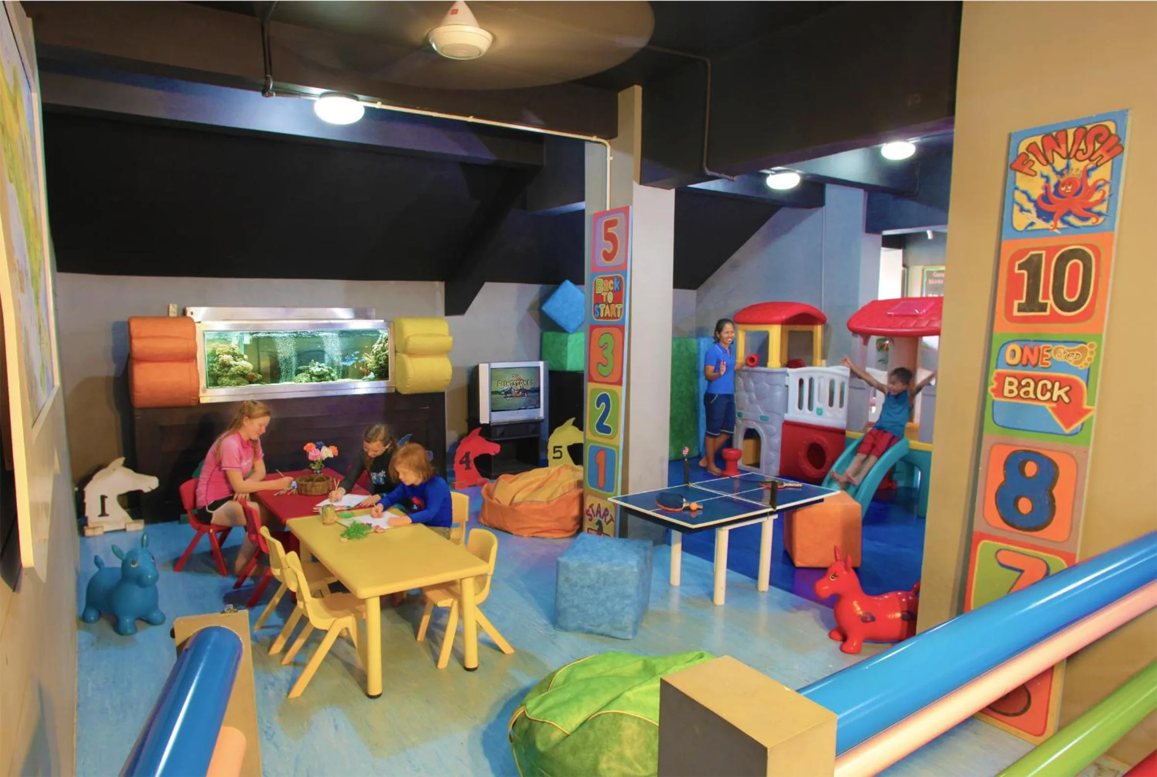 Children play ground in Prime Plaza Suites Sanur – Bali