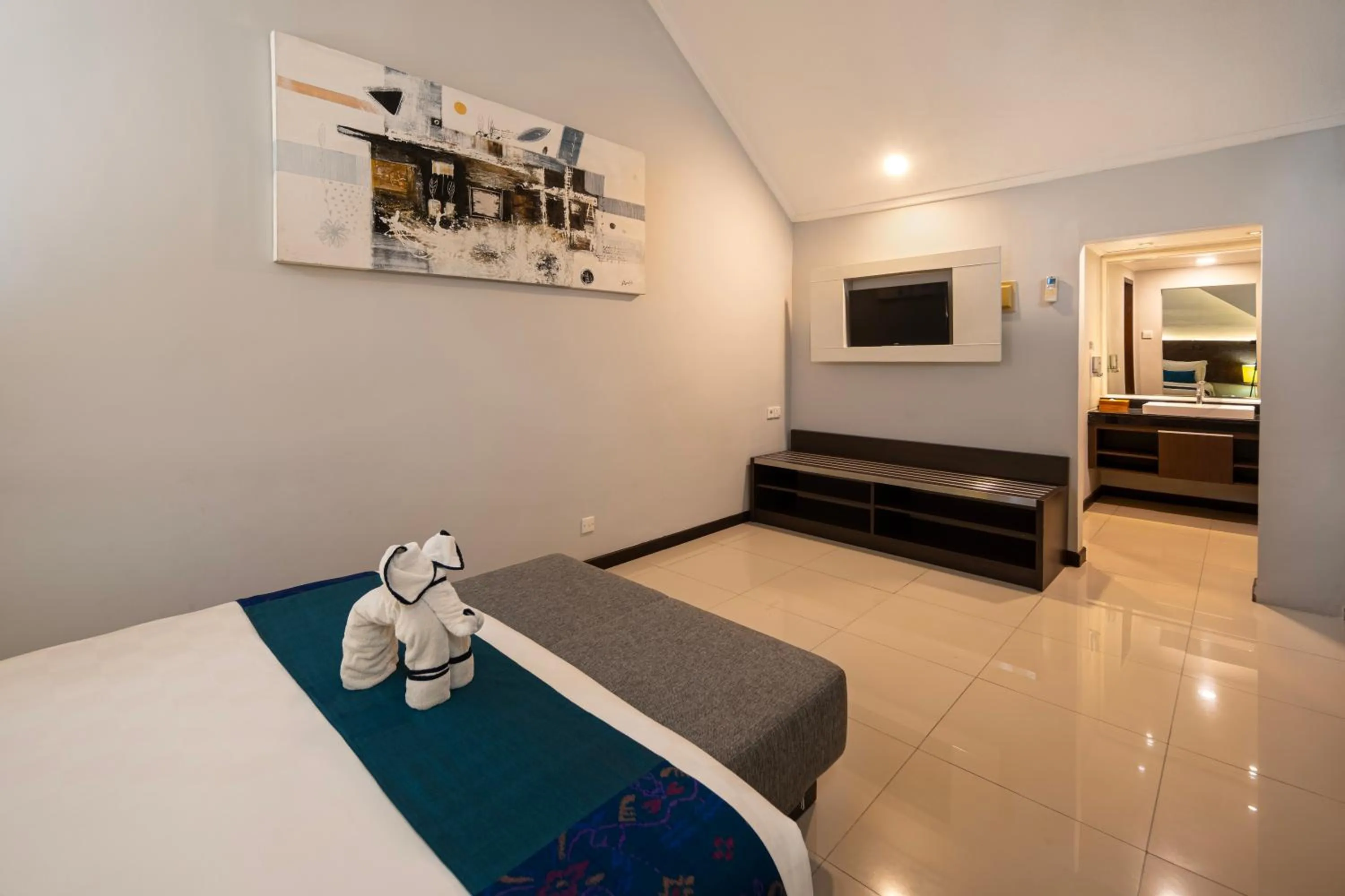 Bedroom in Prime Plaza Suites Sanur – Bali
