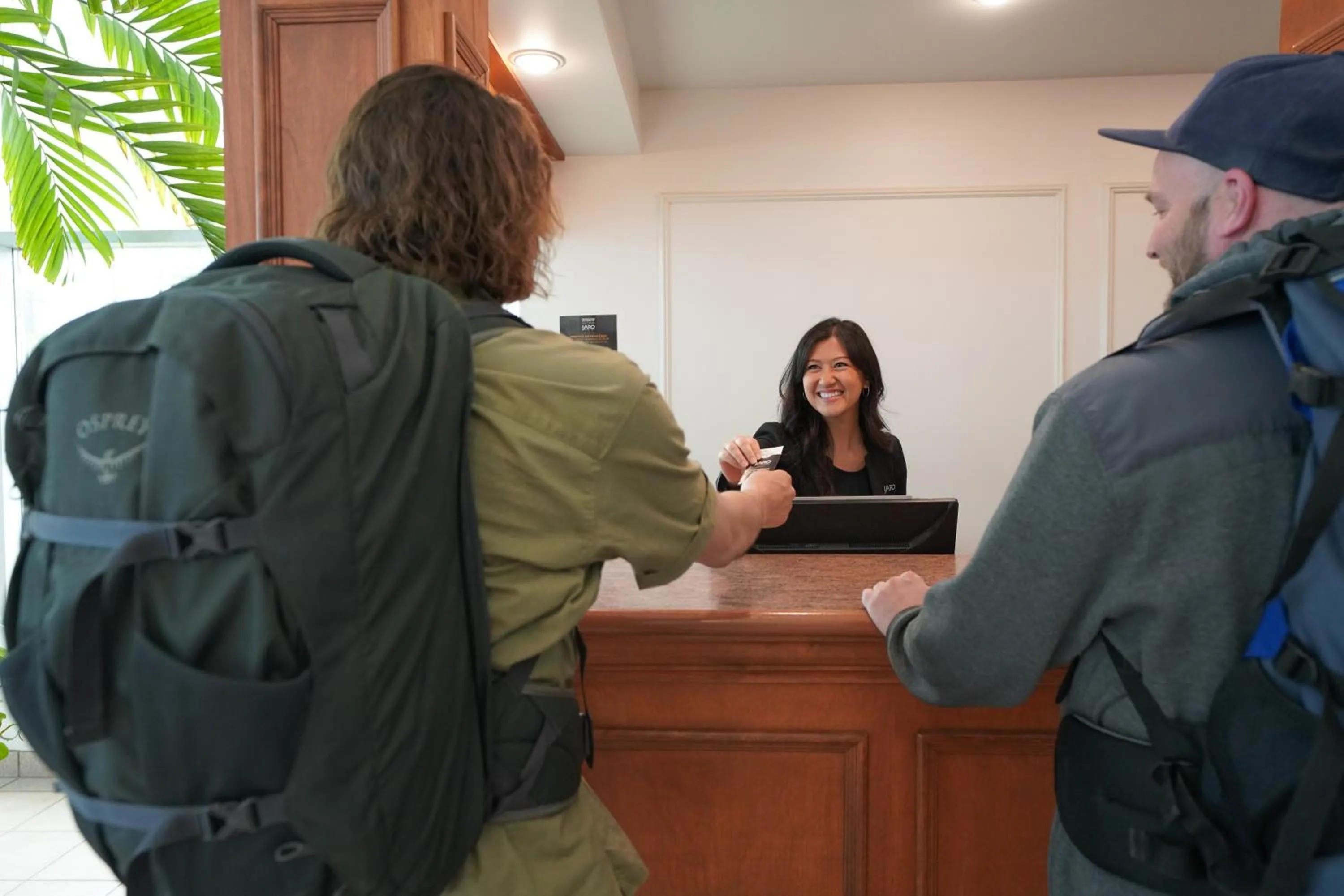 Lobby or reception in Auberge Québec