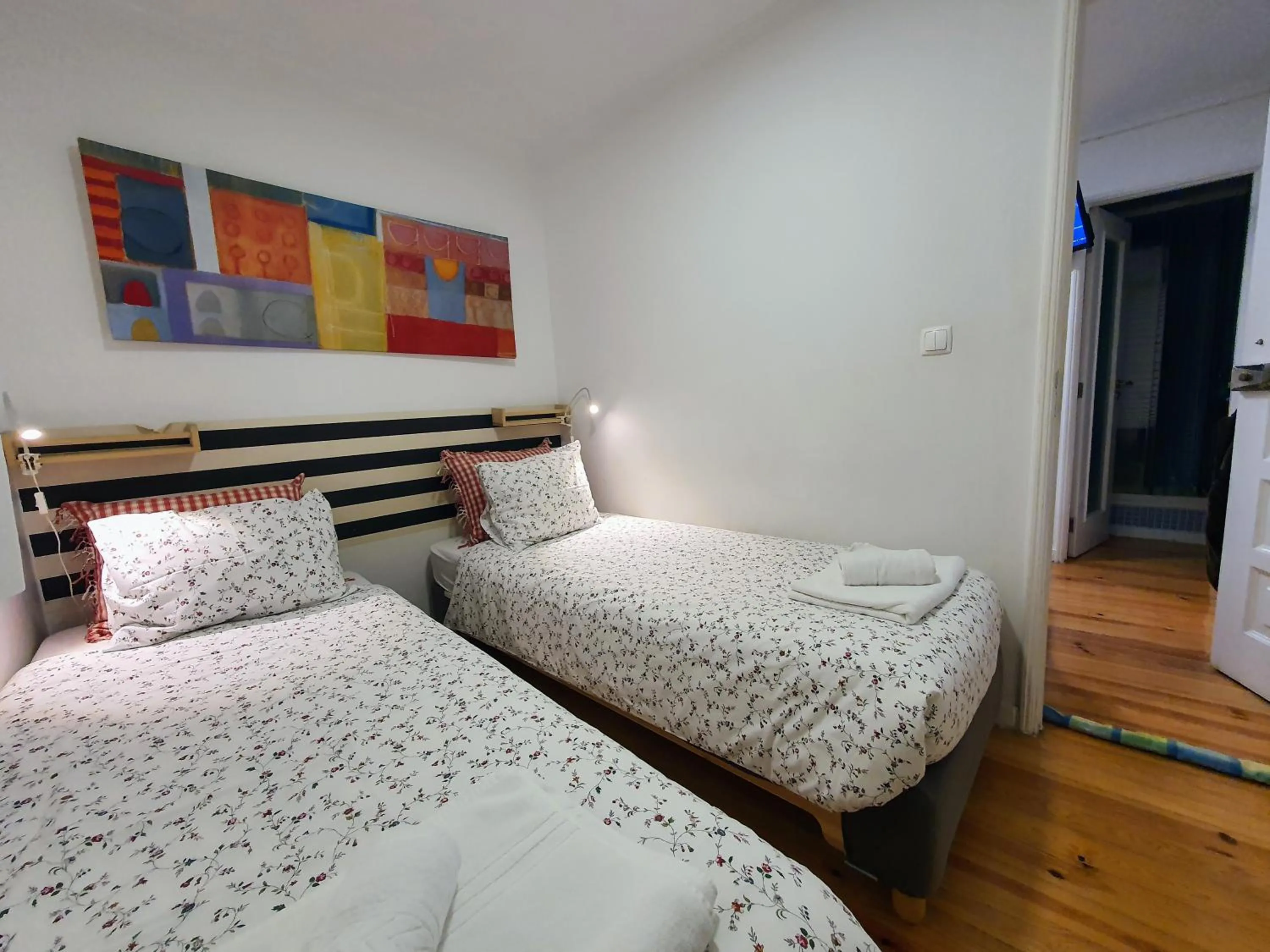 Bedroom, Bed in Casa do Garcês by Lisbon Village Apartments