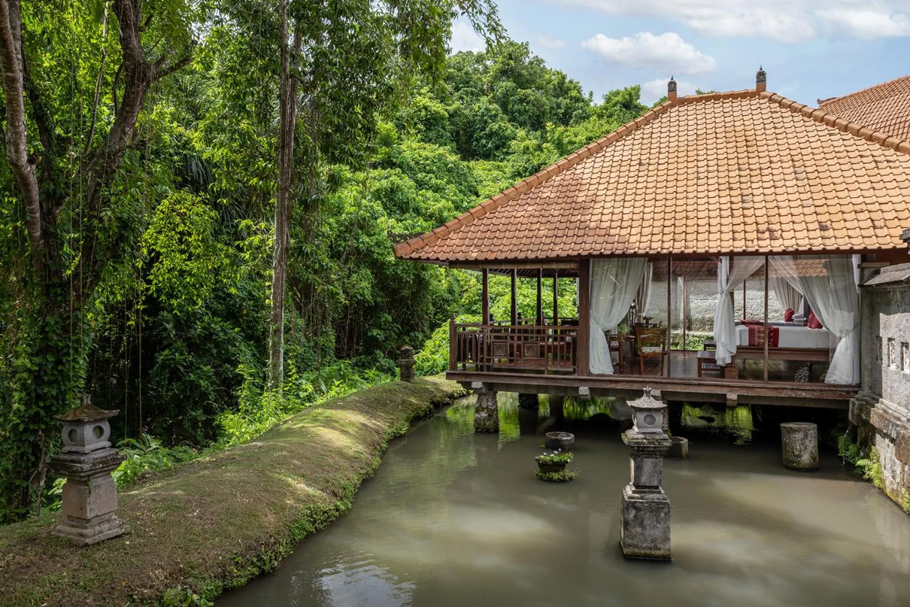 Property building in Santi Mandala Villa & Spa