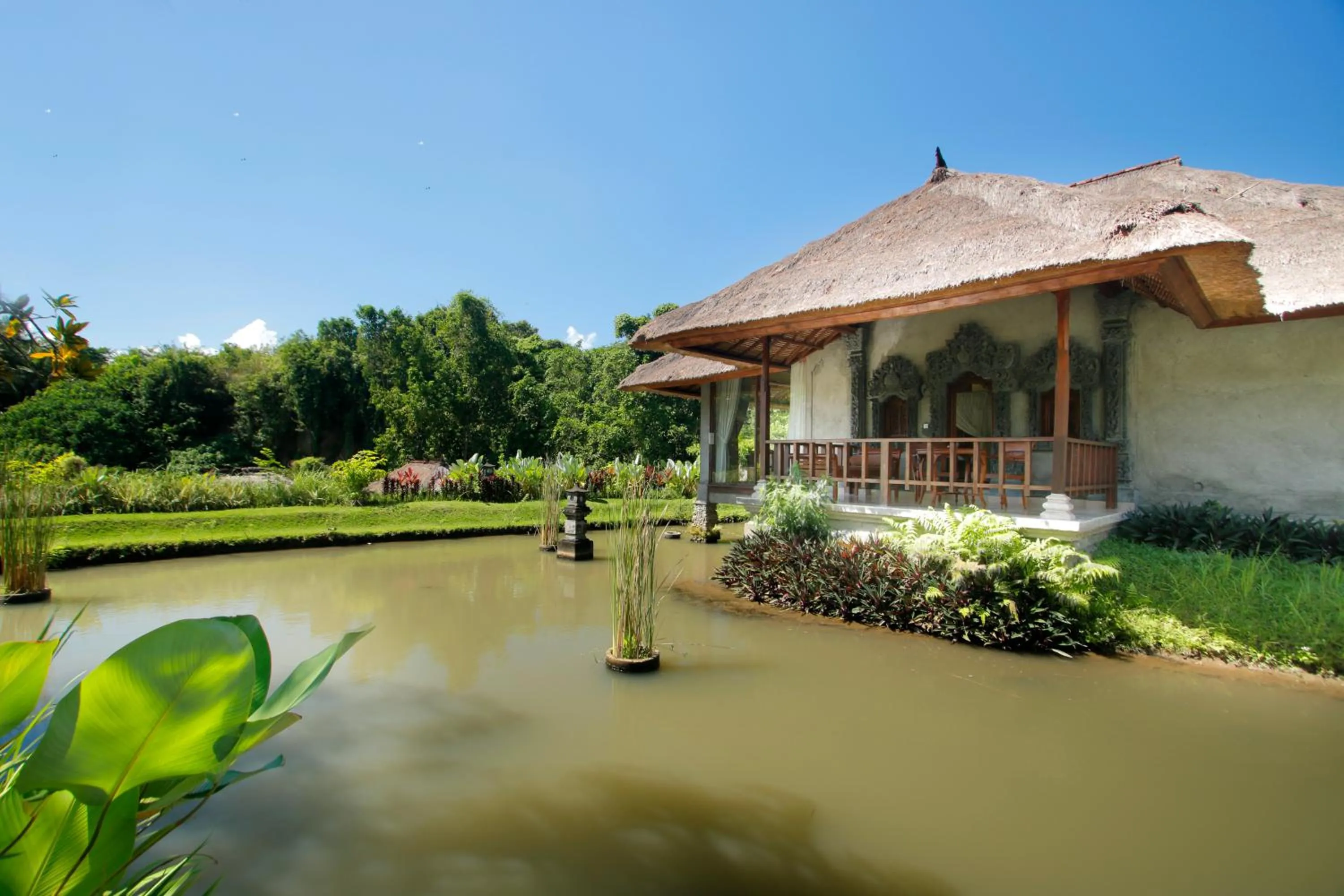 Garden view in Santi Mandala Villa & Spa
