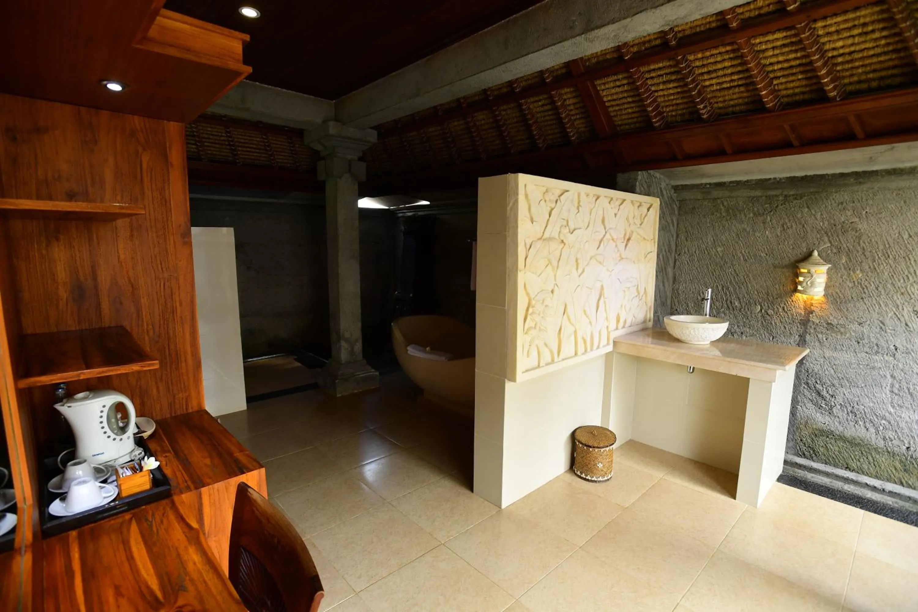 Bathroom in Santi Mandala Villa & Spa