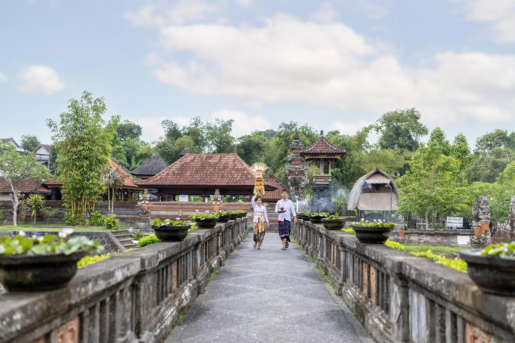 Property building in Santi Mandala Villa & Spa