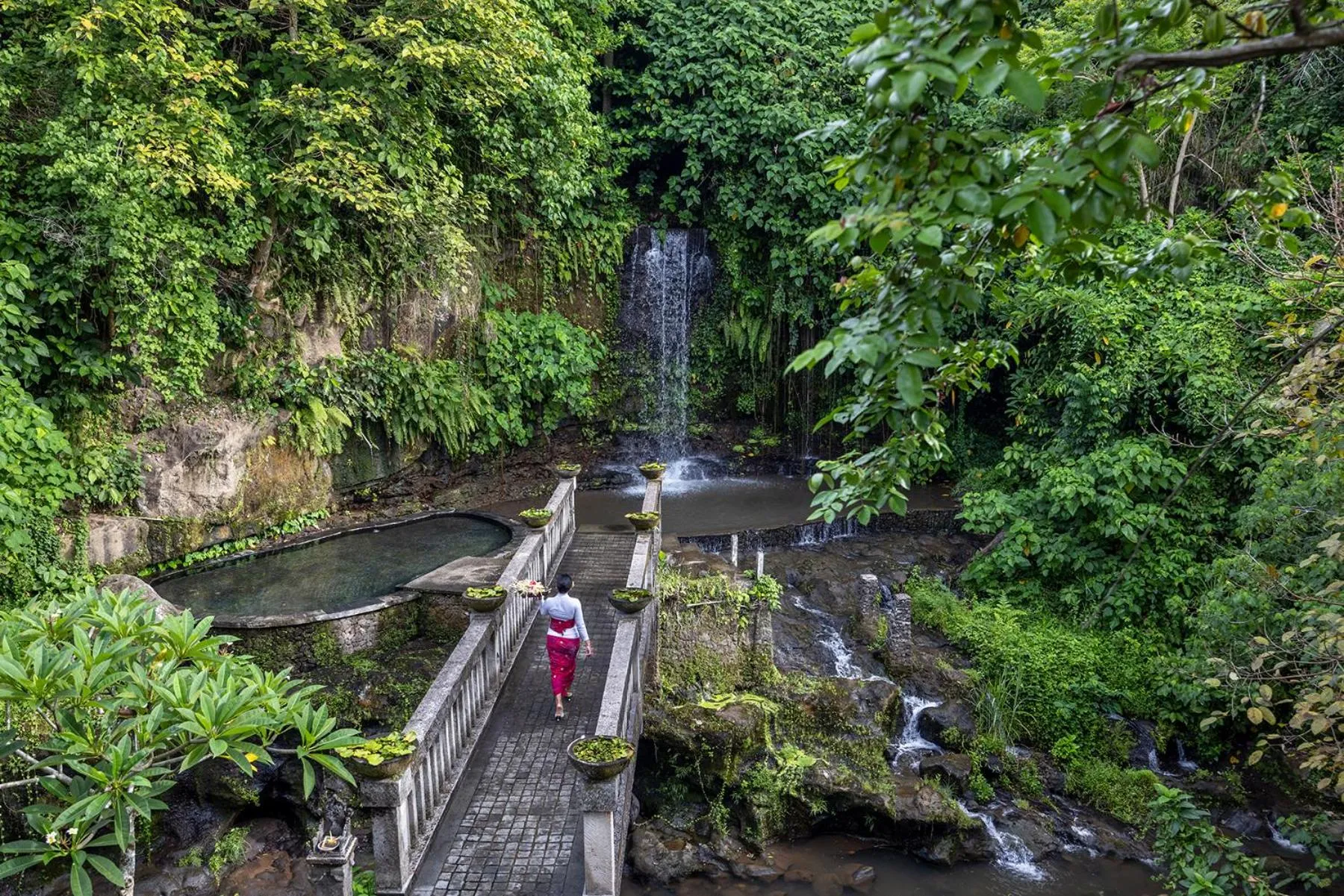 Property building in Santi Mandala Villa & Spa