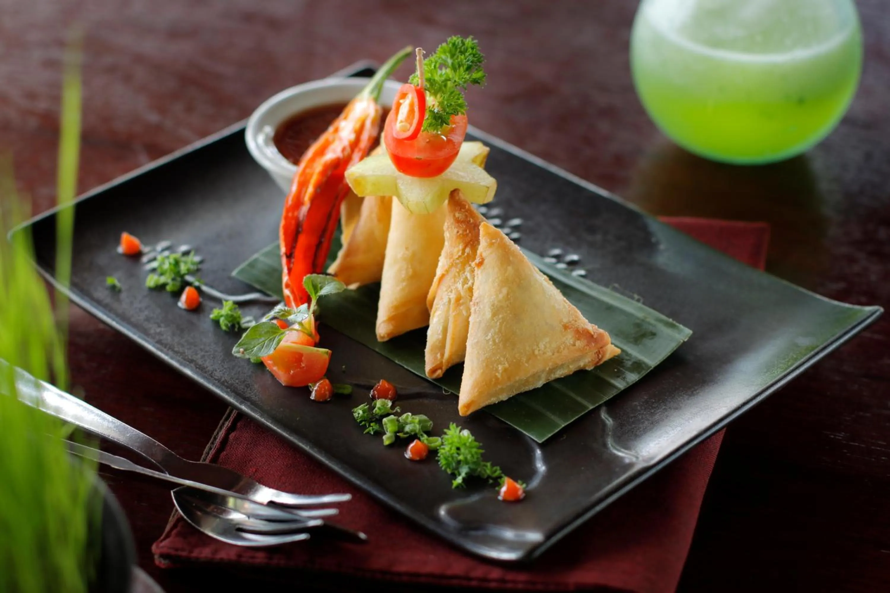 Lunch in Santi Mandala Villa & Spa