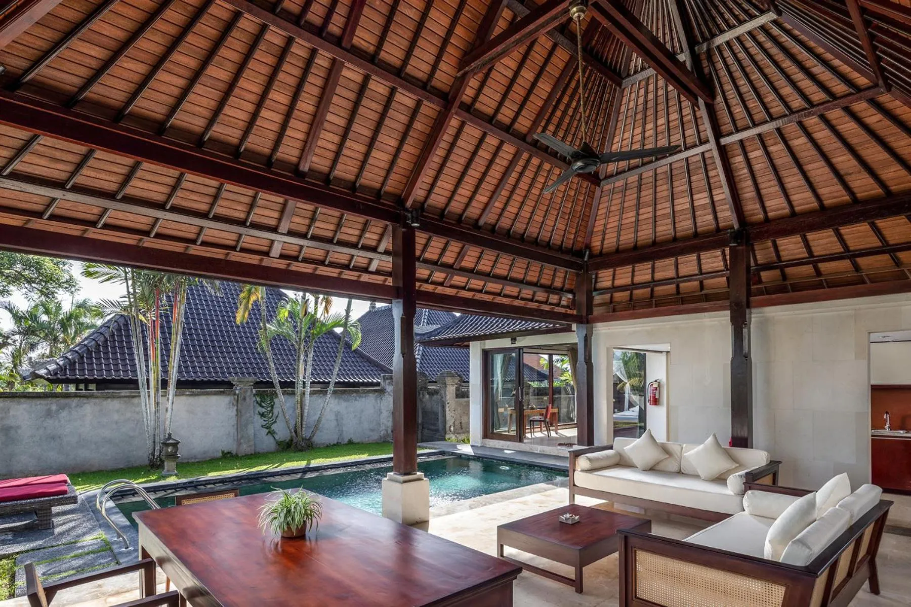 Property building in Santi Mandala Villa & Spa