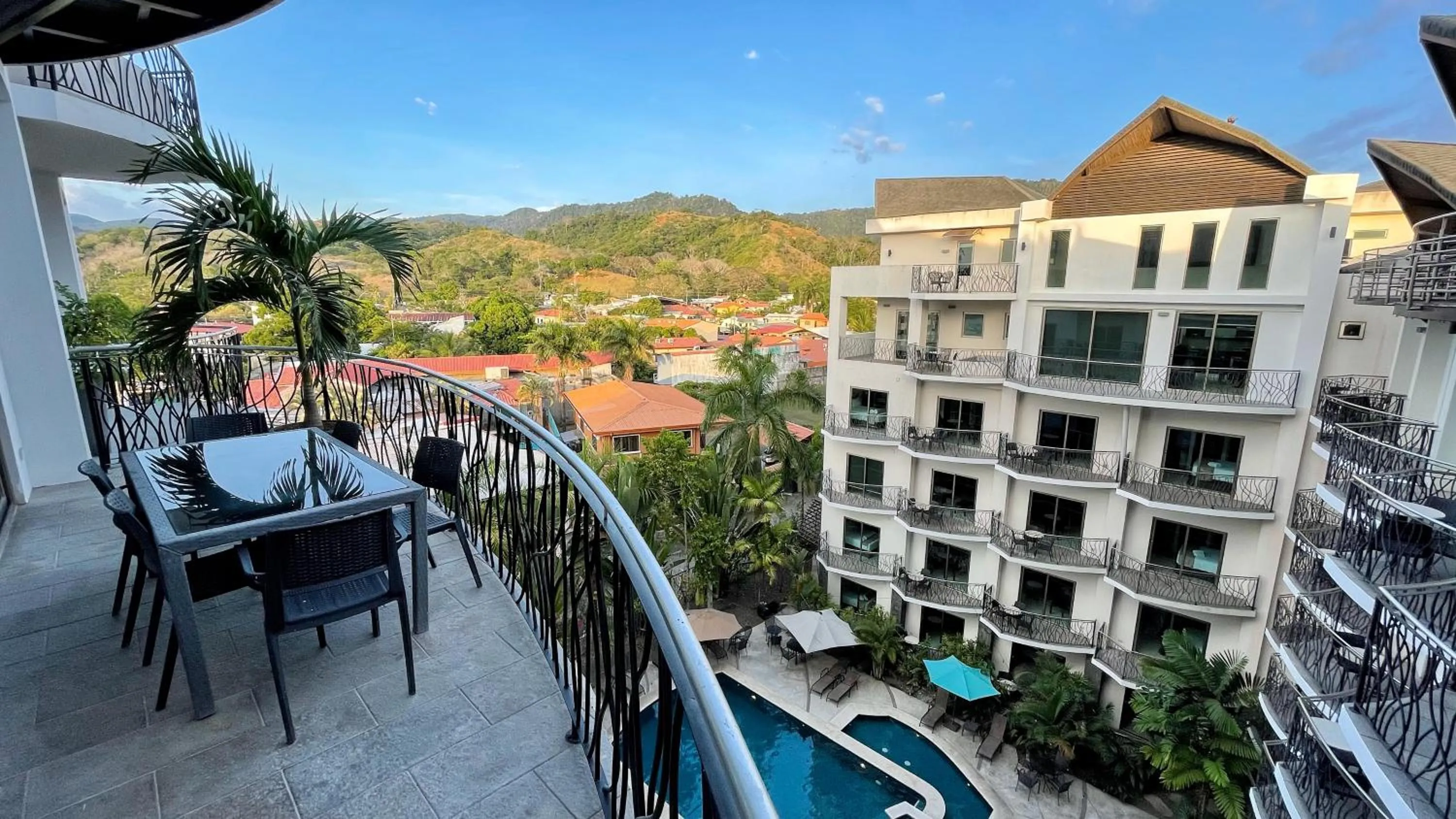 Balcony/Terrace in Luxury SKY PENTHOUSES 3-6BR Condo-Hotel at Oceano Jaco
