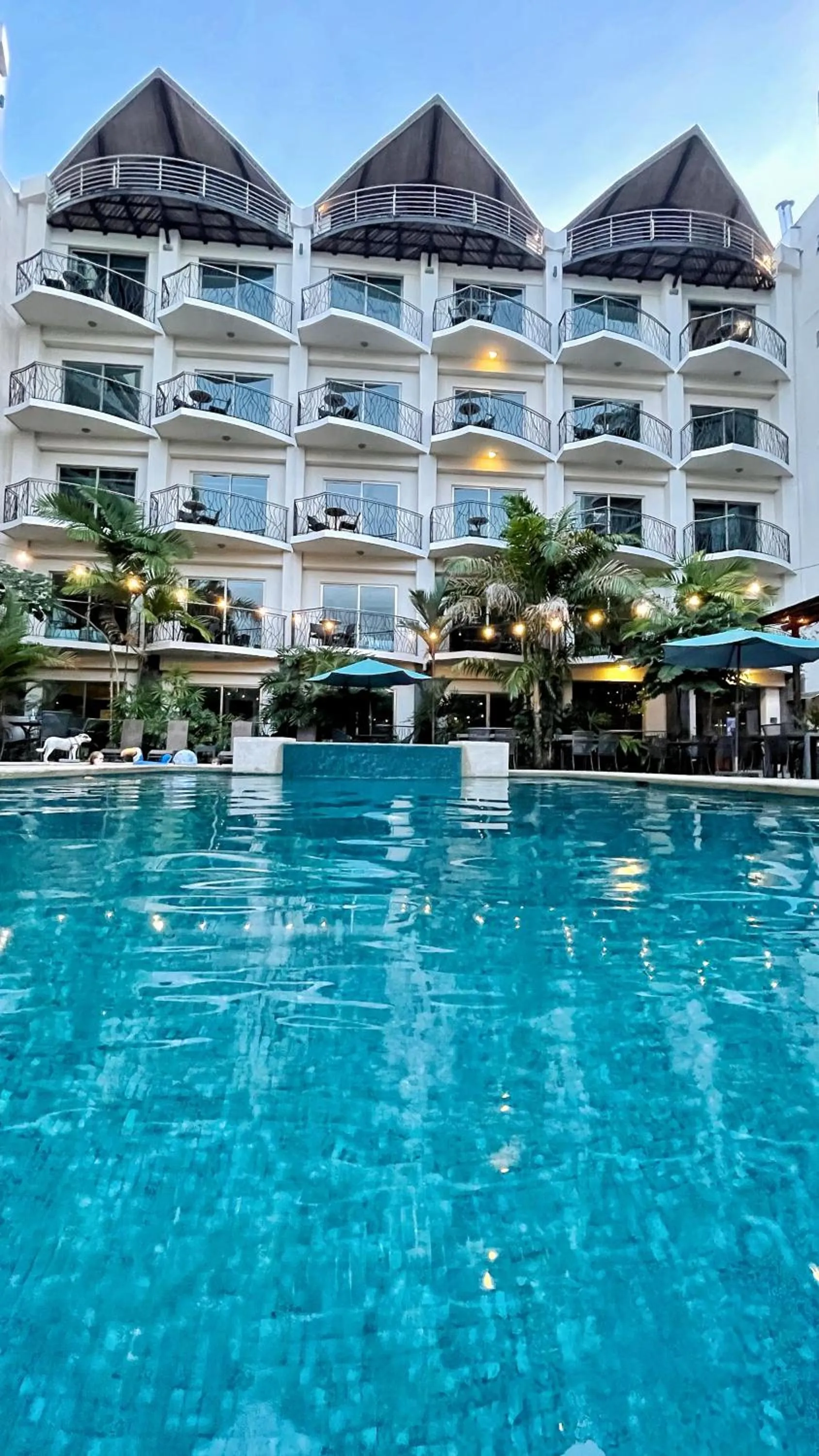 Swimming pool in Luxury SKY PENTHOUSES 3-6BR Condo-Hotel at Oceano Jaco