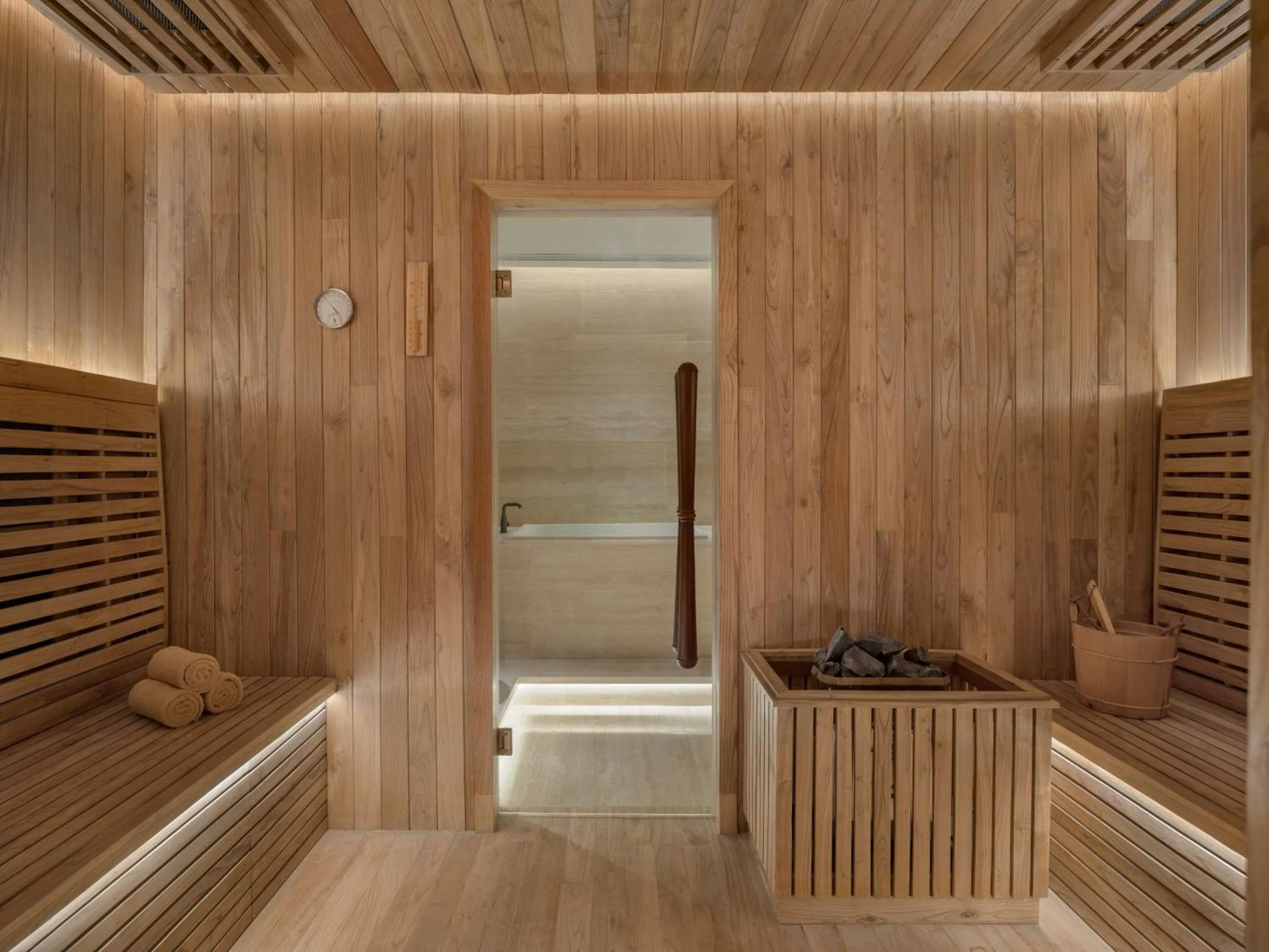 Sauna in Umana Bali, LXR Hotels & Resorts