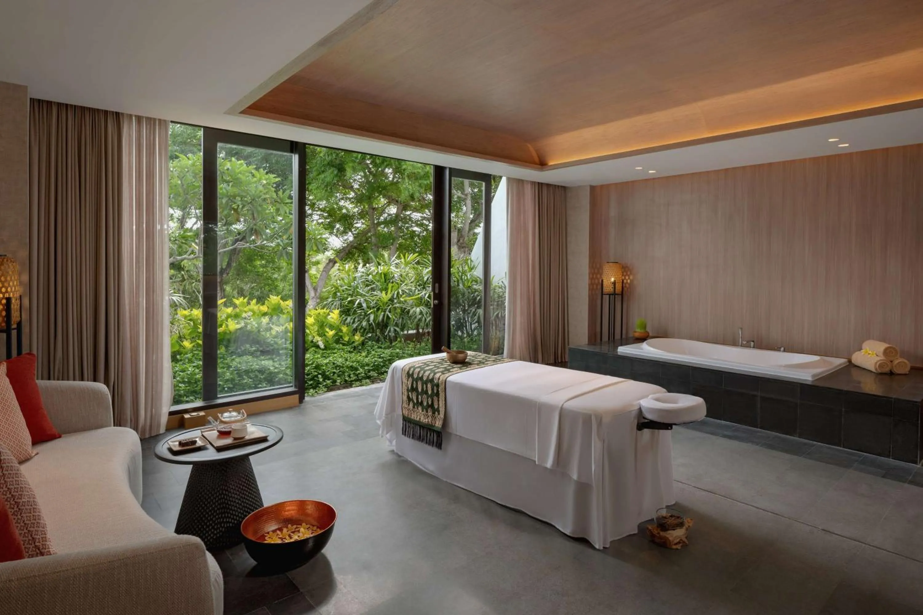 Spa and wellness centre/facilities, Bed in Umana Bali, LXR Hotels & Resorts