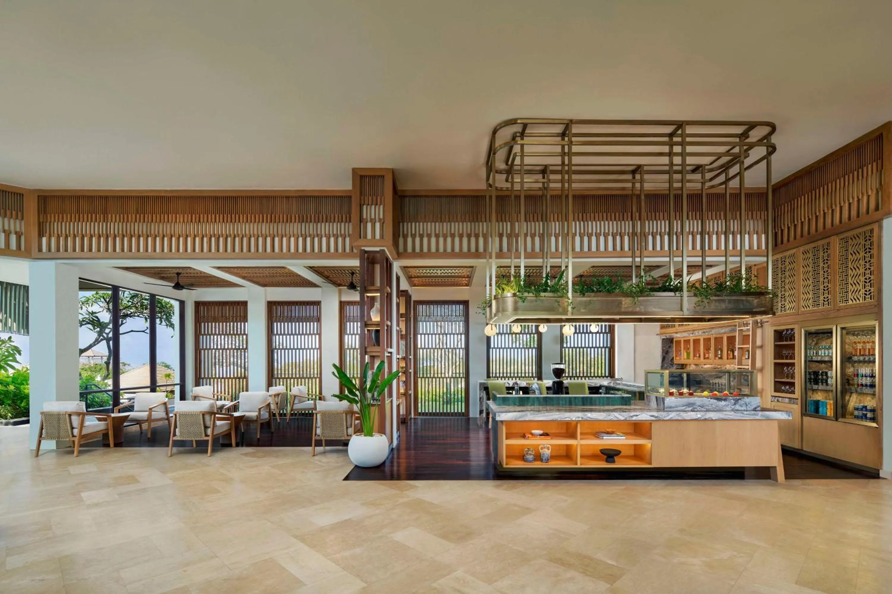 Lounge or bar in Umana Bali, LXR Hotels & Resorts