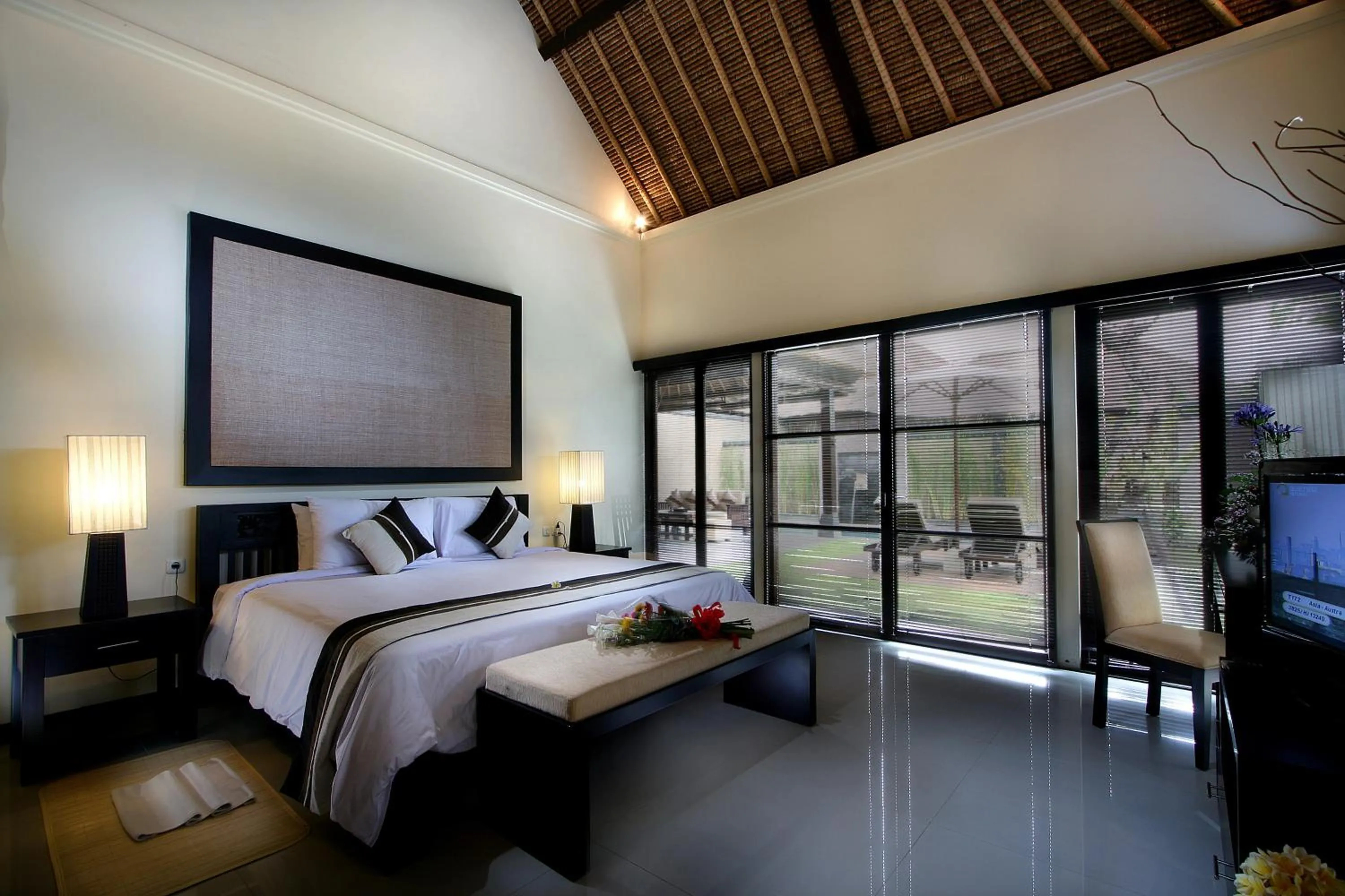 Bedroom, Bed in Bali Rich Villas