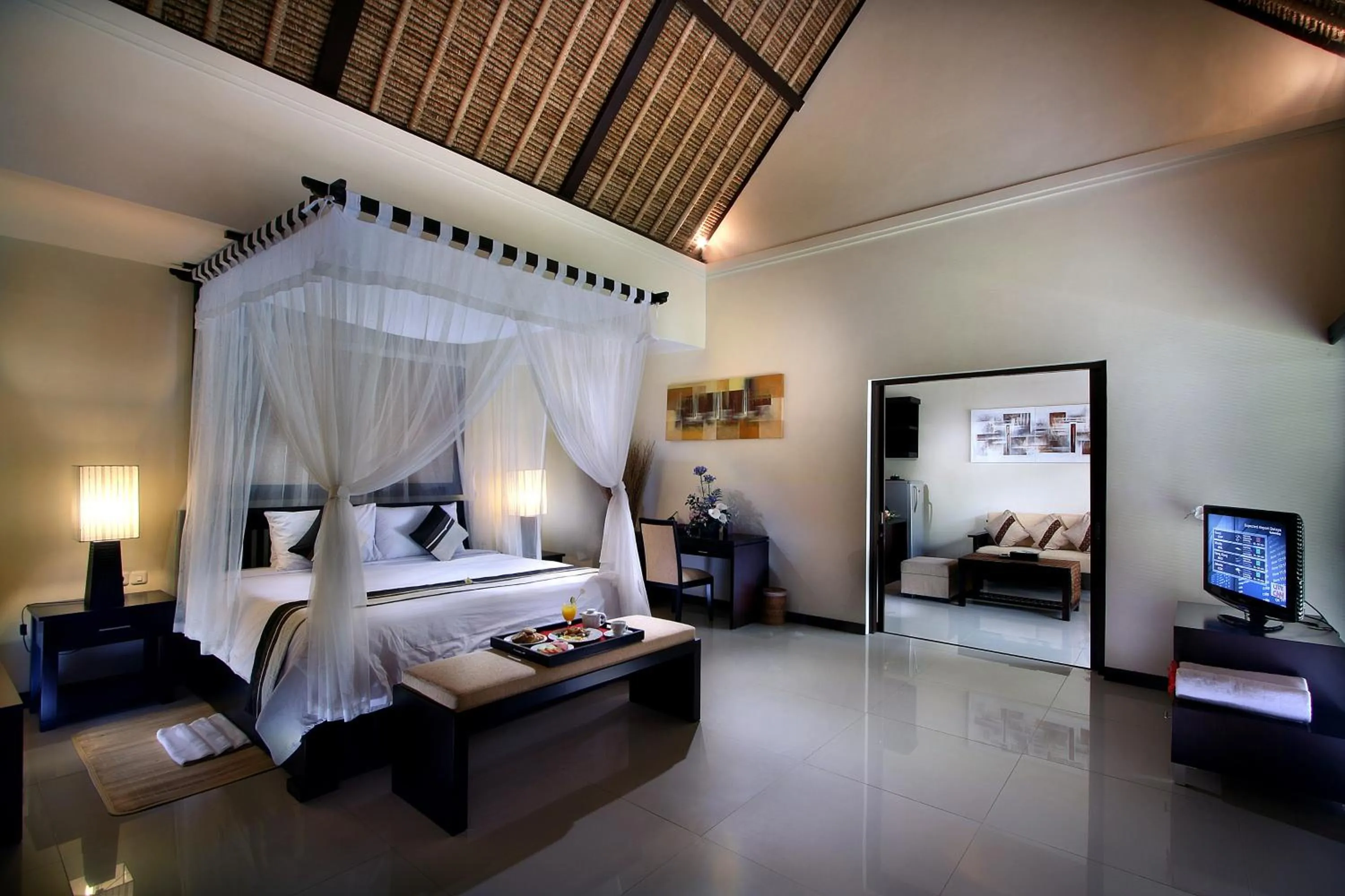 Bedroom, Bed in Bali Rich Villas