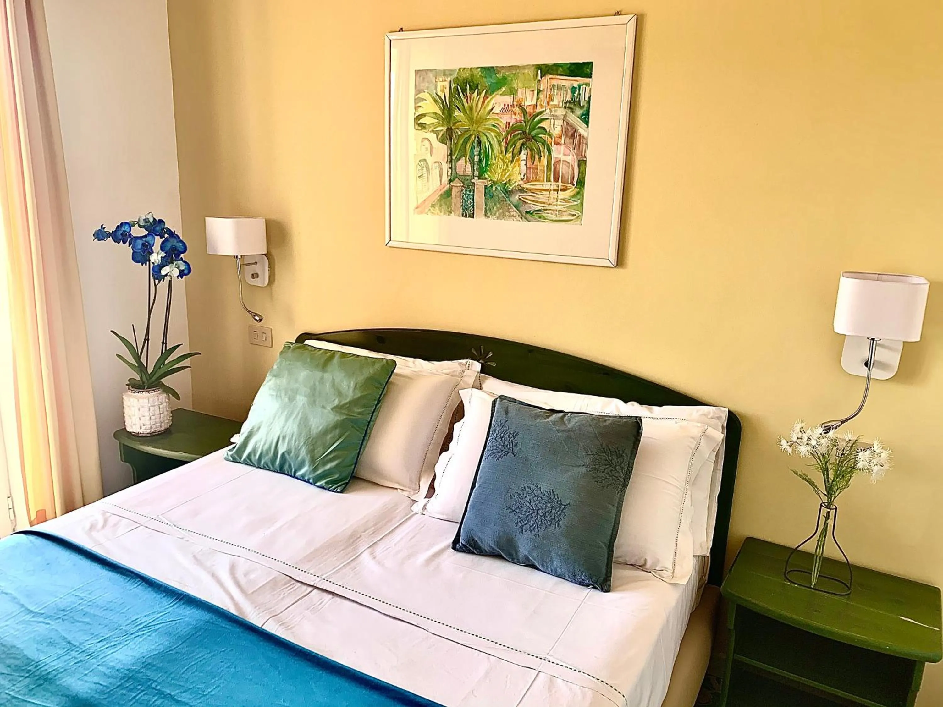 Bedroom, Bed in Resort Villa Flavio