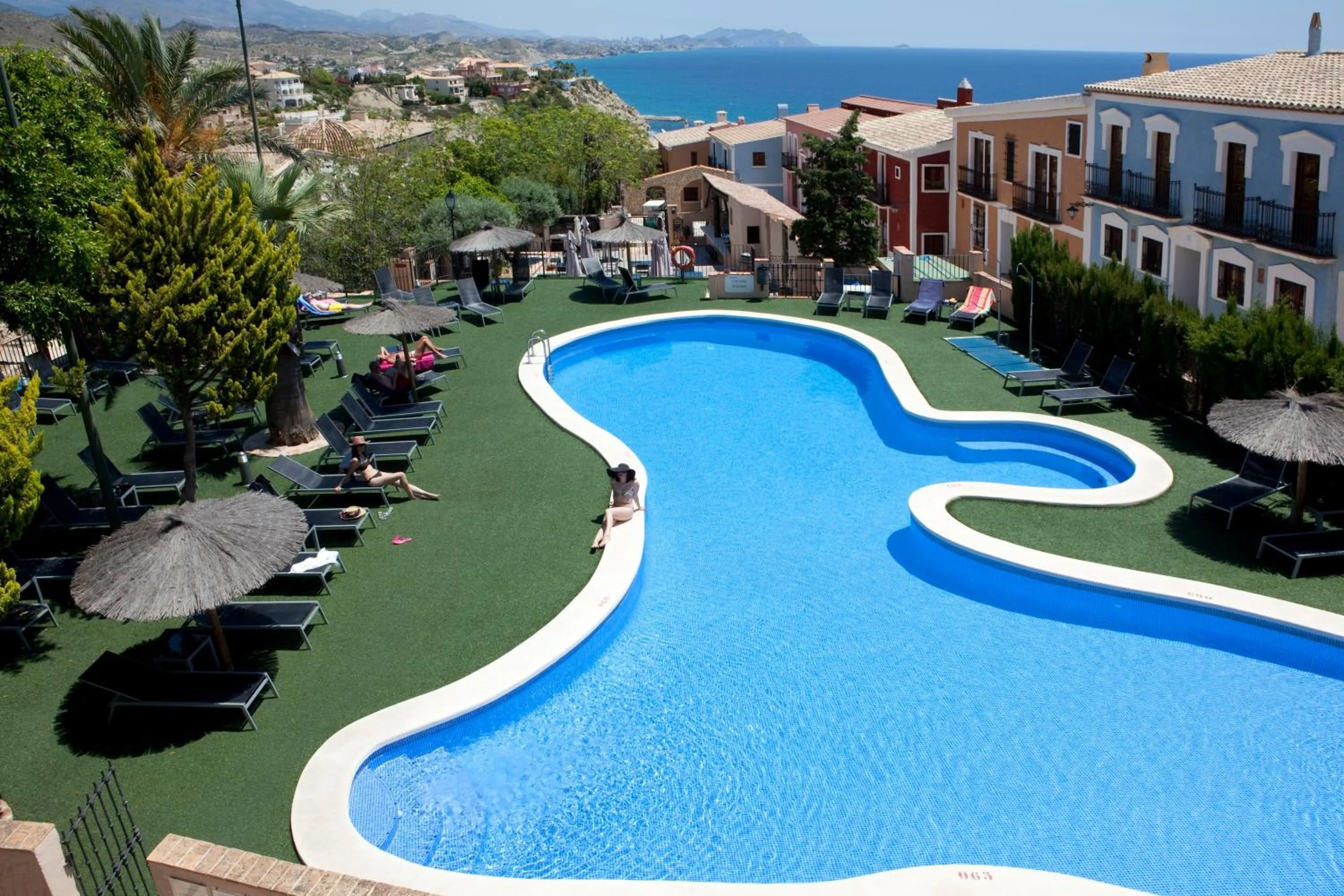 Facade/entrance in Occidental Pueblo Acantilado