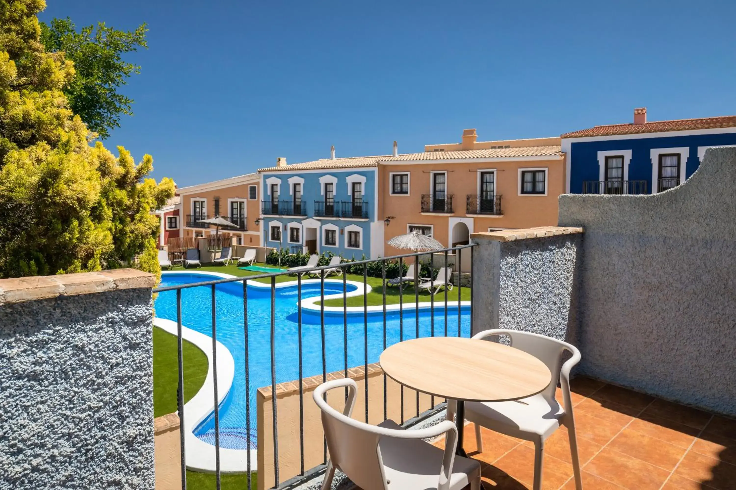 Superior Double or Twin Room with Pool View in Occidental Pueblo Acantilado Superior Double or Twin Room with Pool View in Occidental Pueblo Acantilado