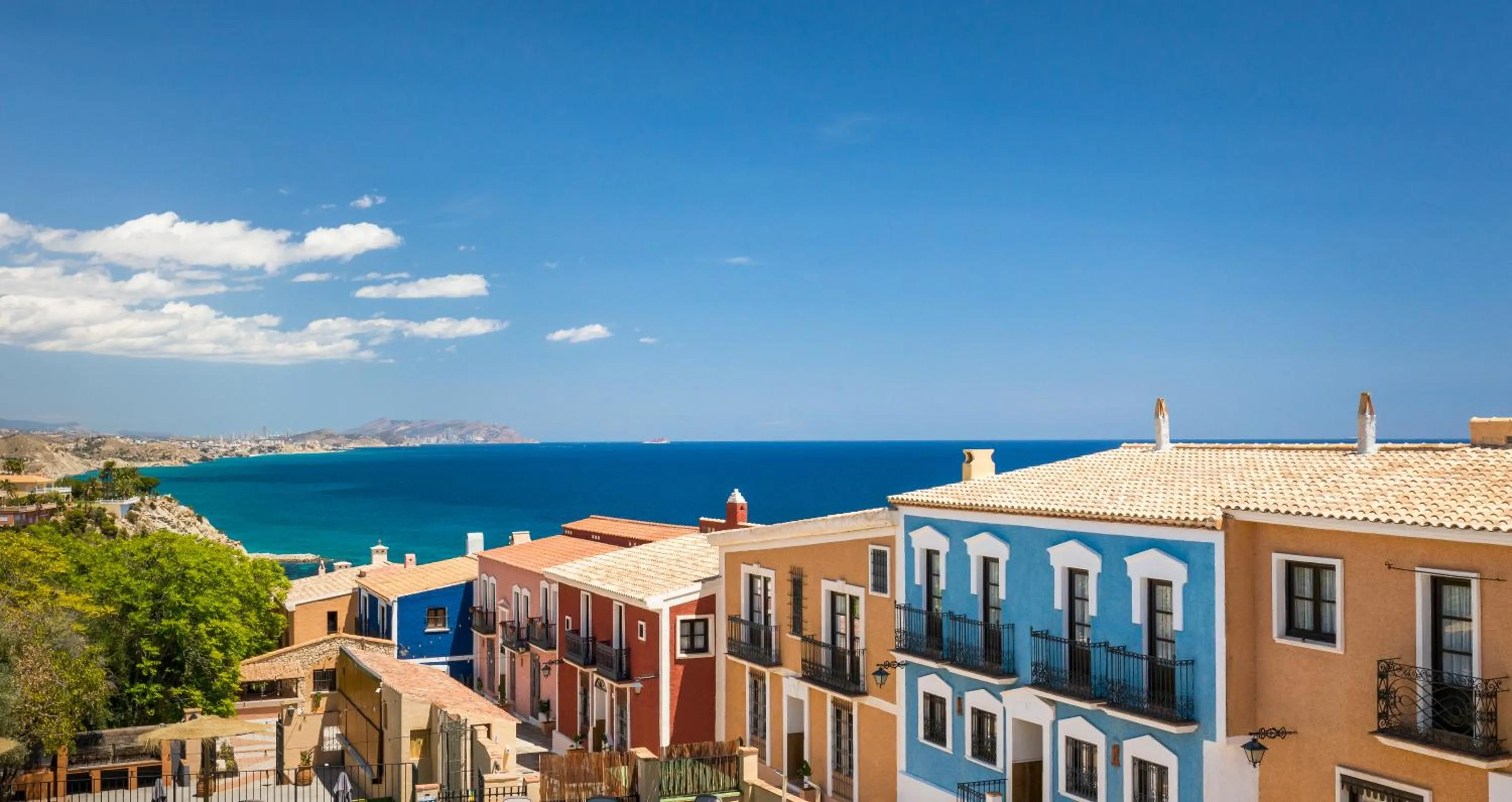 Sea view in Occidental Pueblo Acantilado
