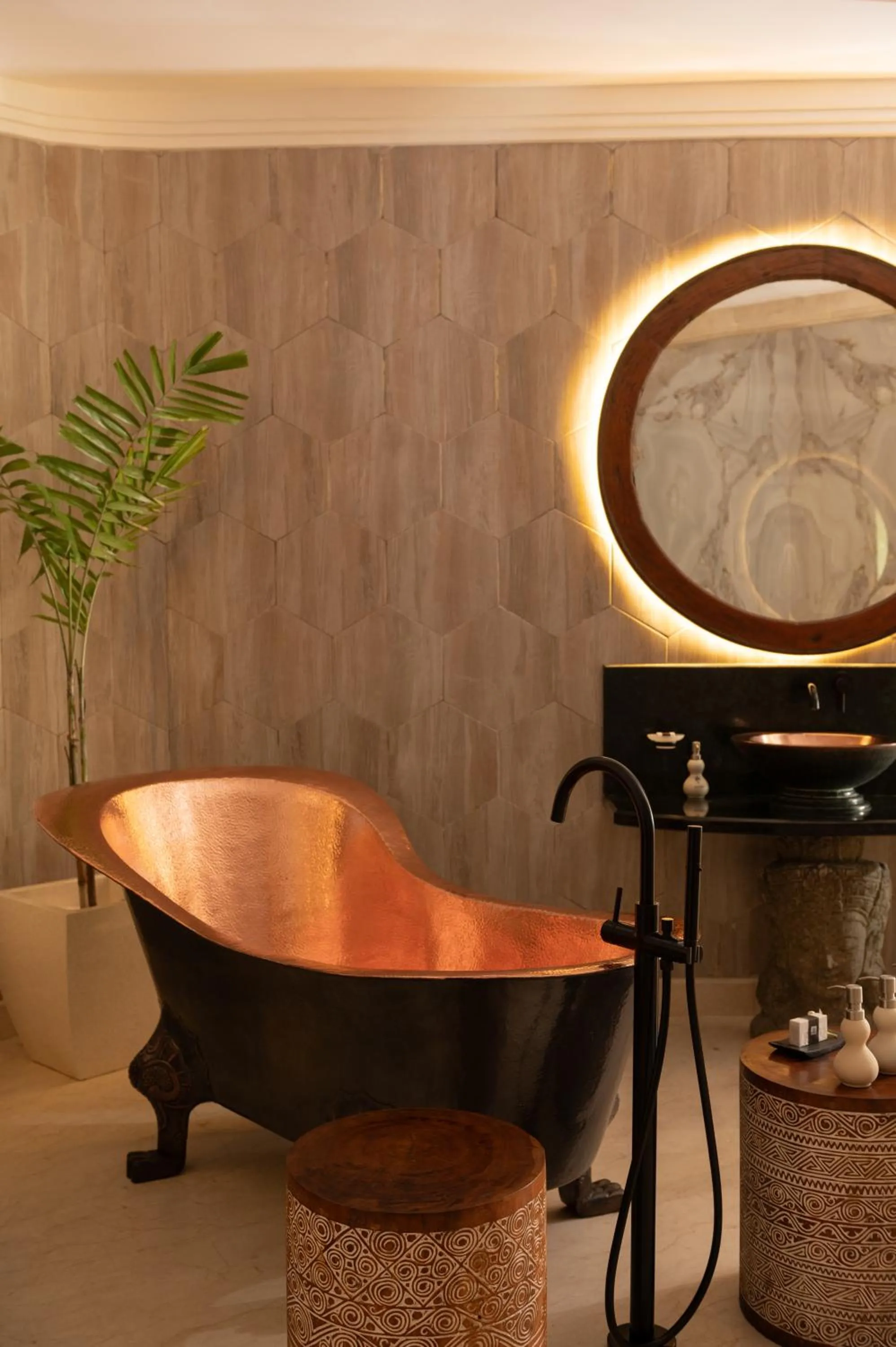 Bathroom in Viceroy Bali