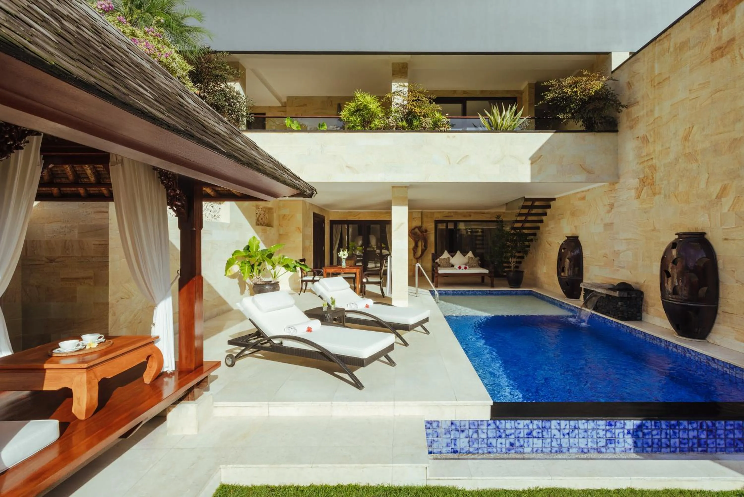 Swimming pool in Viceroy Bali