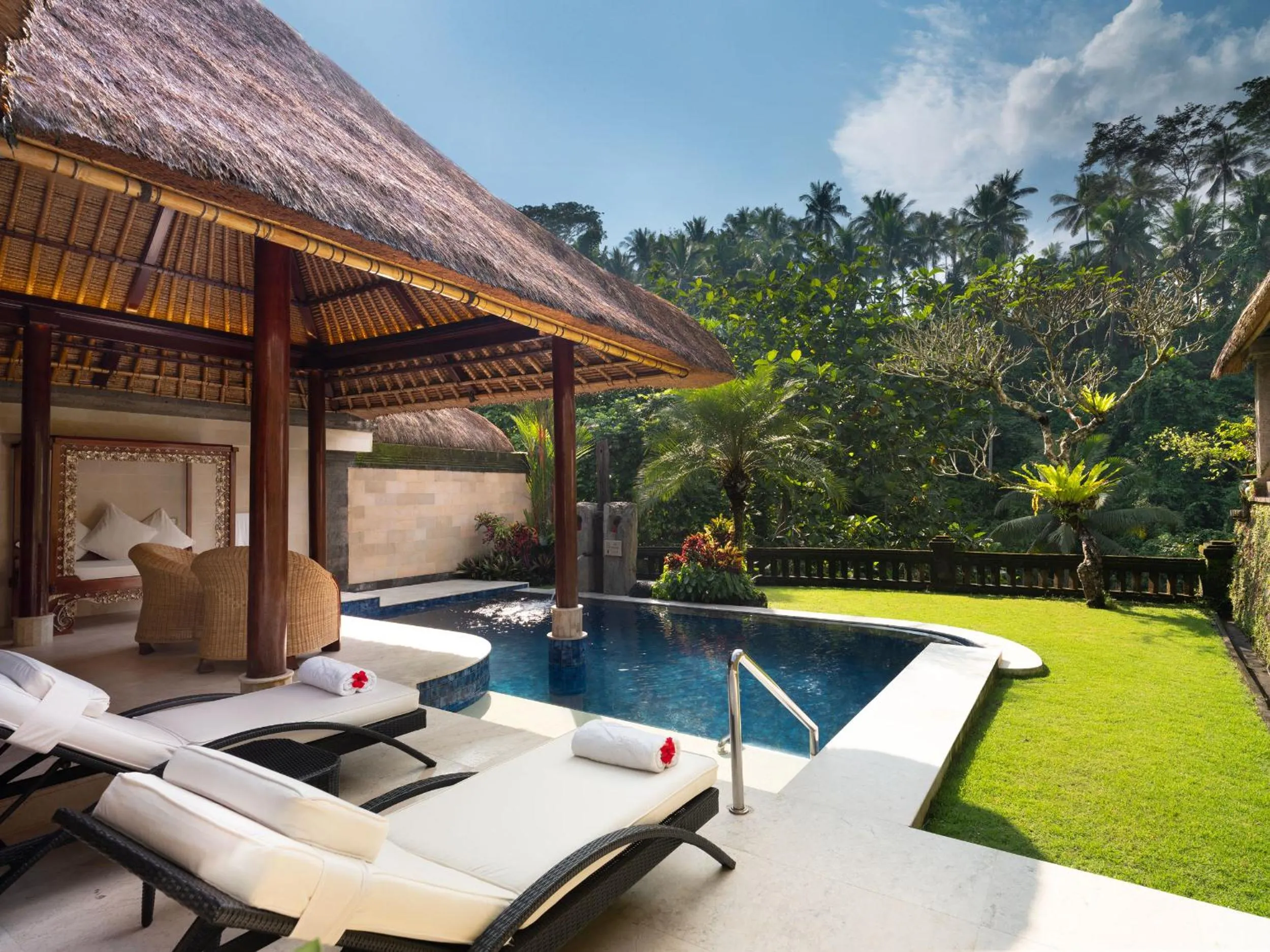 Swimming pool in Viceroy Bali