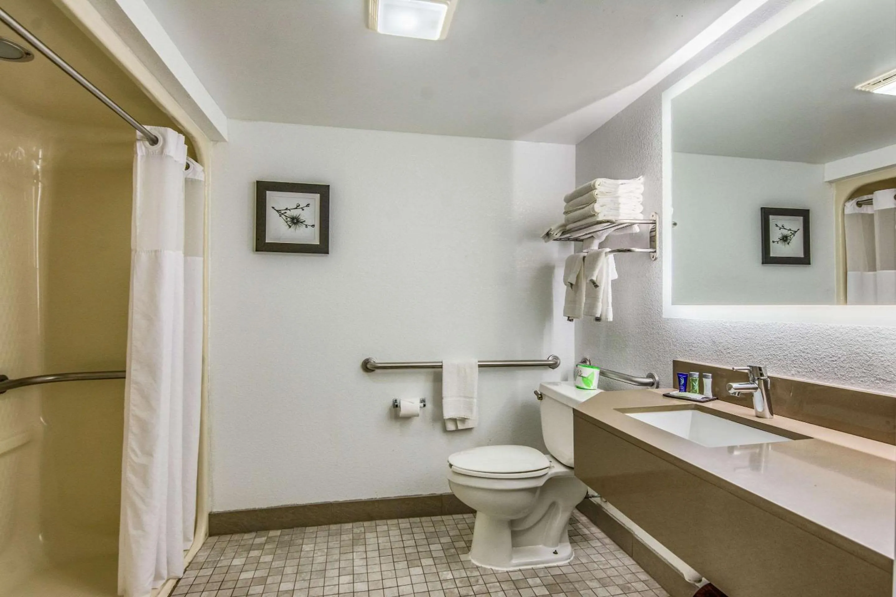 Bathroom in Sleep Inn Fort Mill near Carowinds Blvd