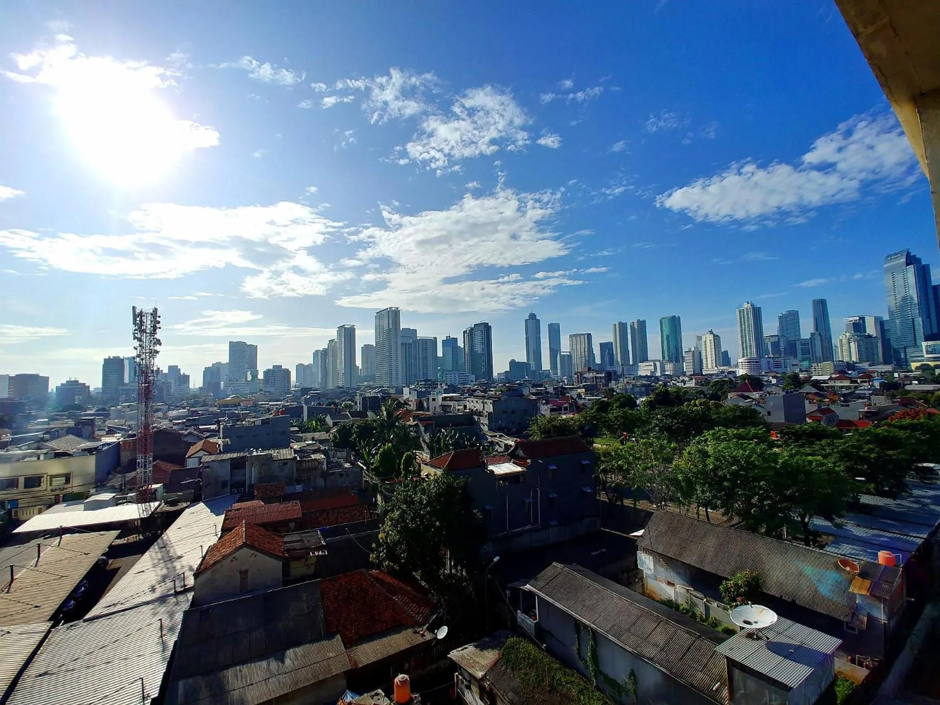 City view in Prasada Mansion Sudirman