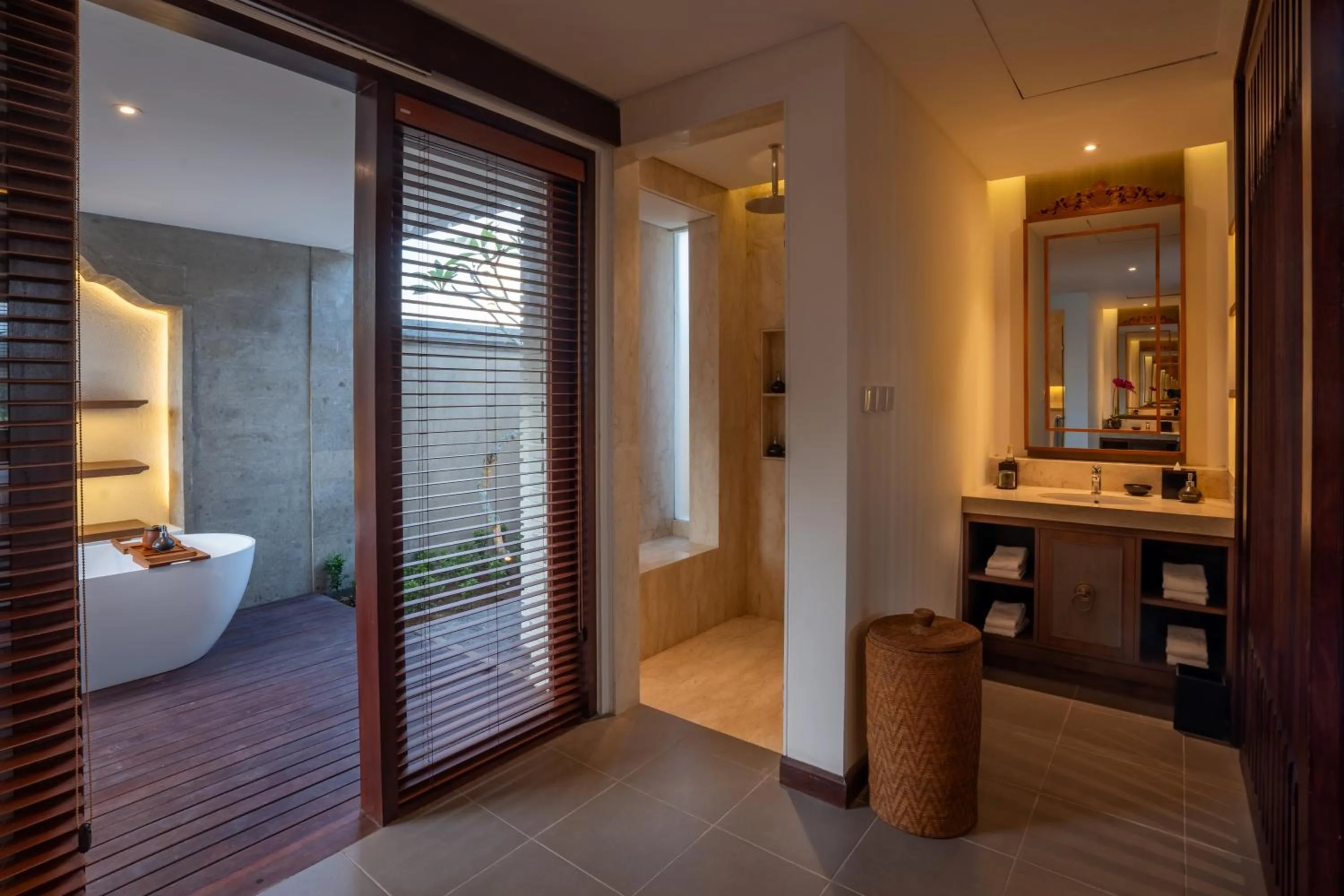 Bathroom, Bed in Tanah Gajah, a Resort by Hadiprana