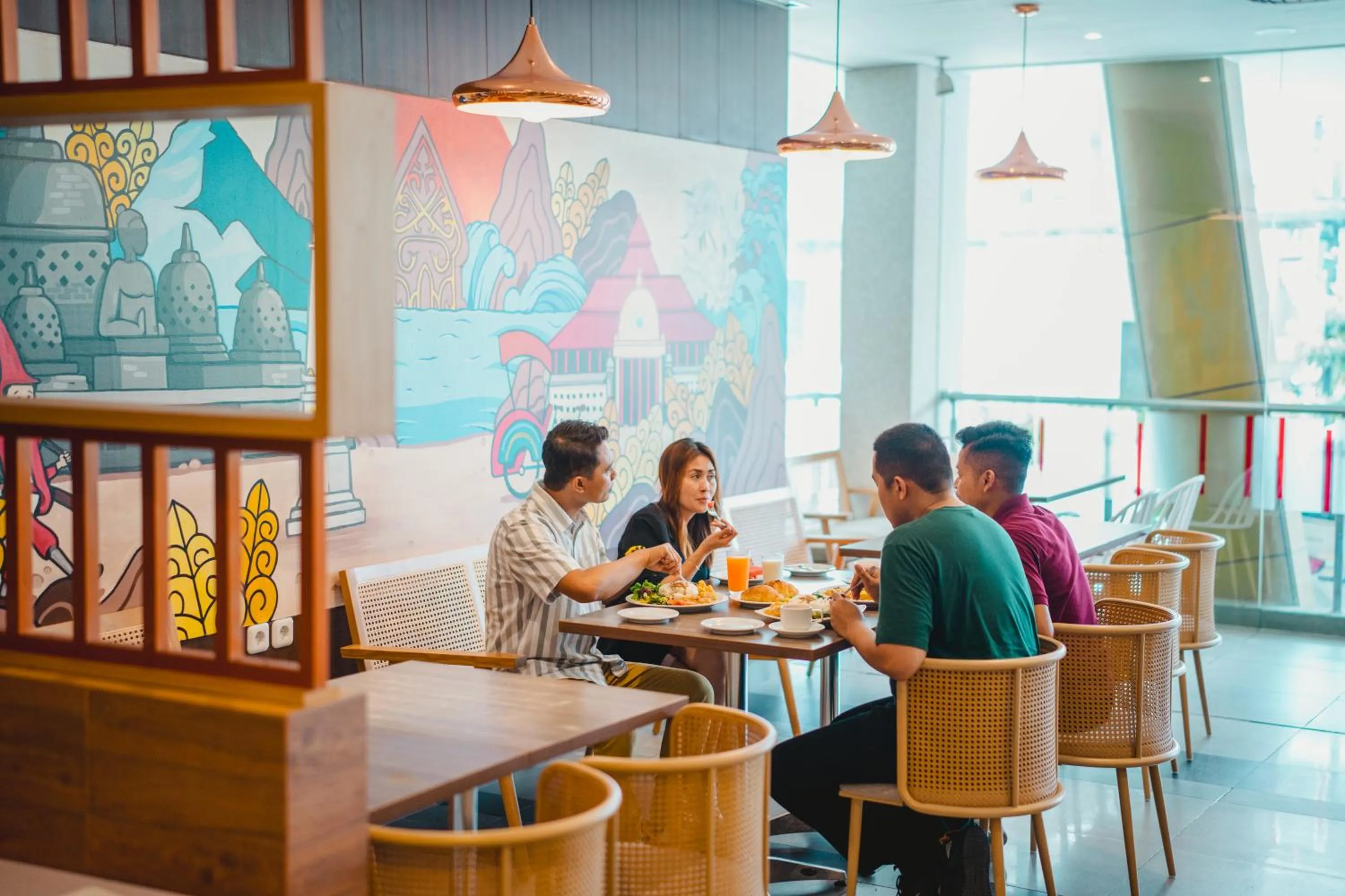 Restaurant/places to eat in Carani Hotel Yogyakarta