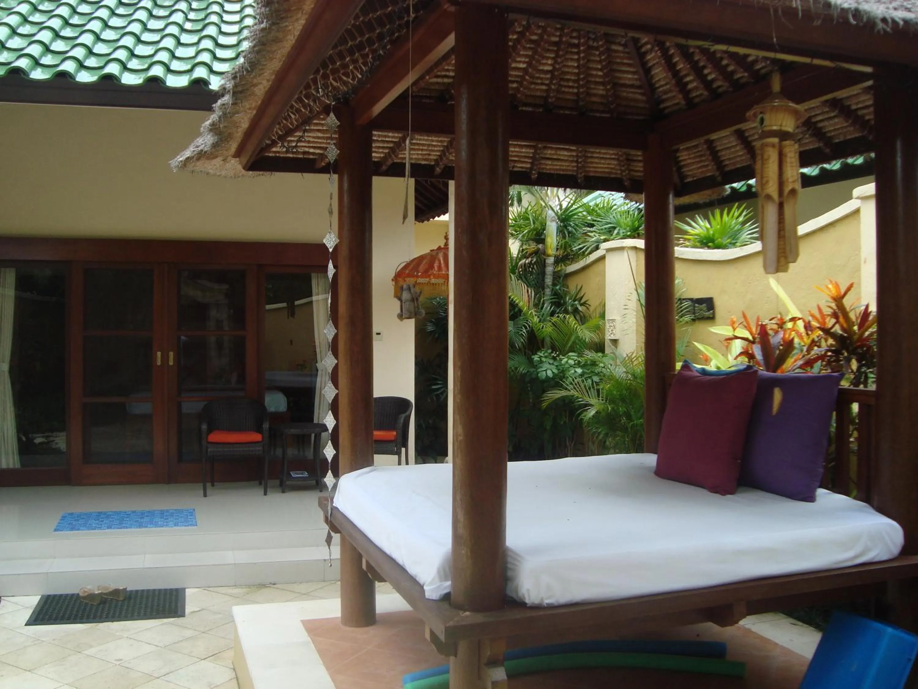 Seating area in Bali Emerald Villas