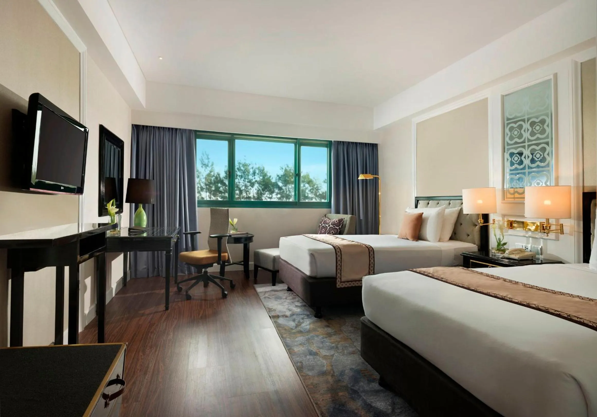 Seating area, Bed in Melia Purosani Yogyakarta