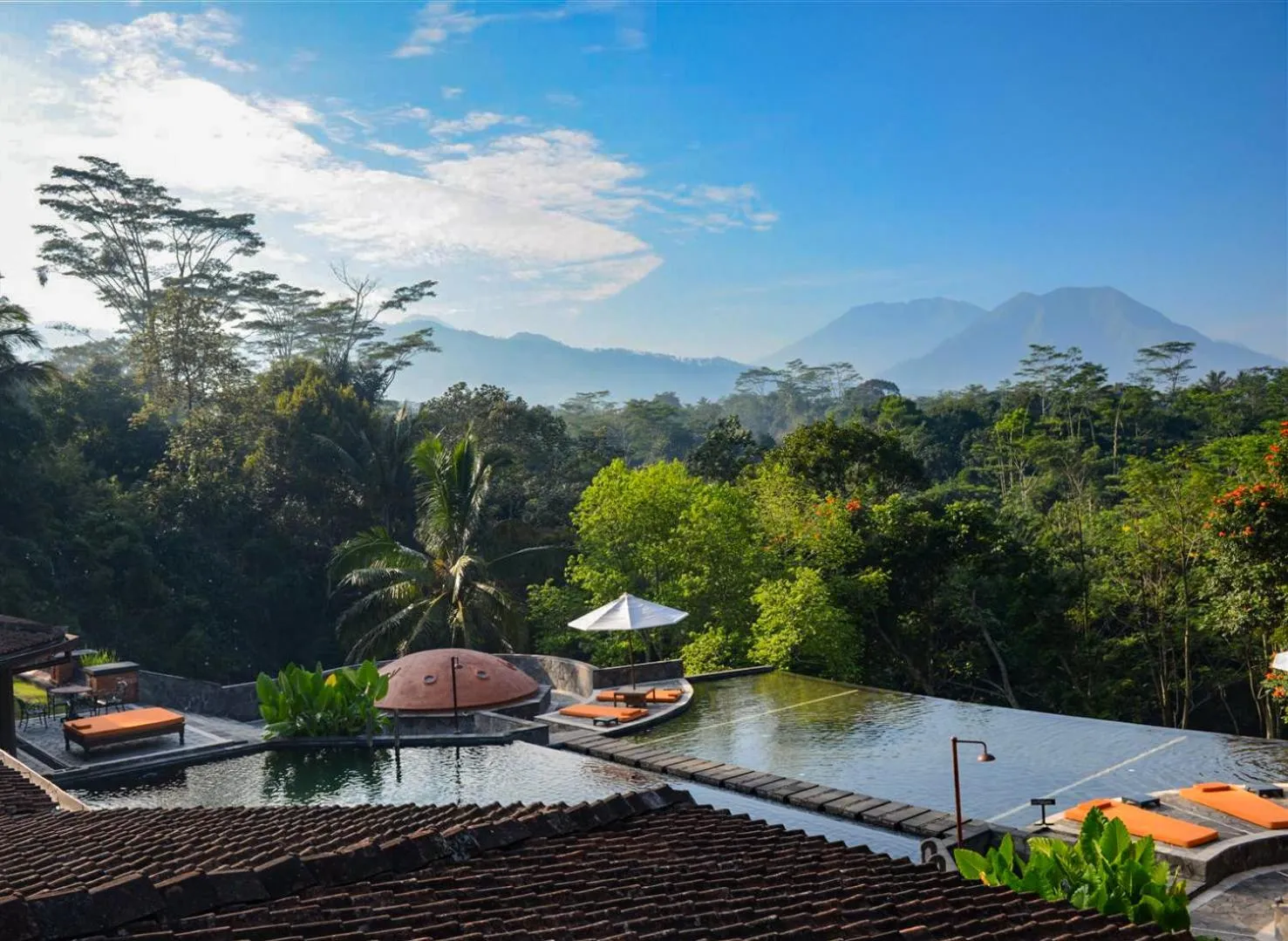 Mountain view in MesaStila Resort and Spa