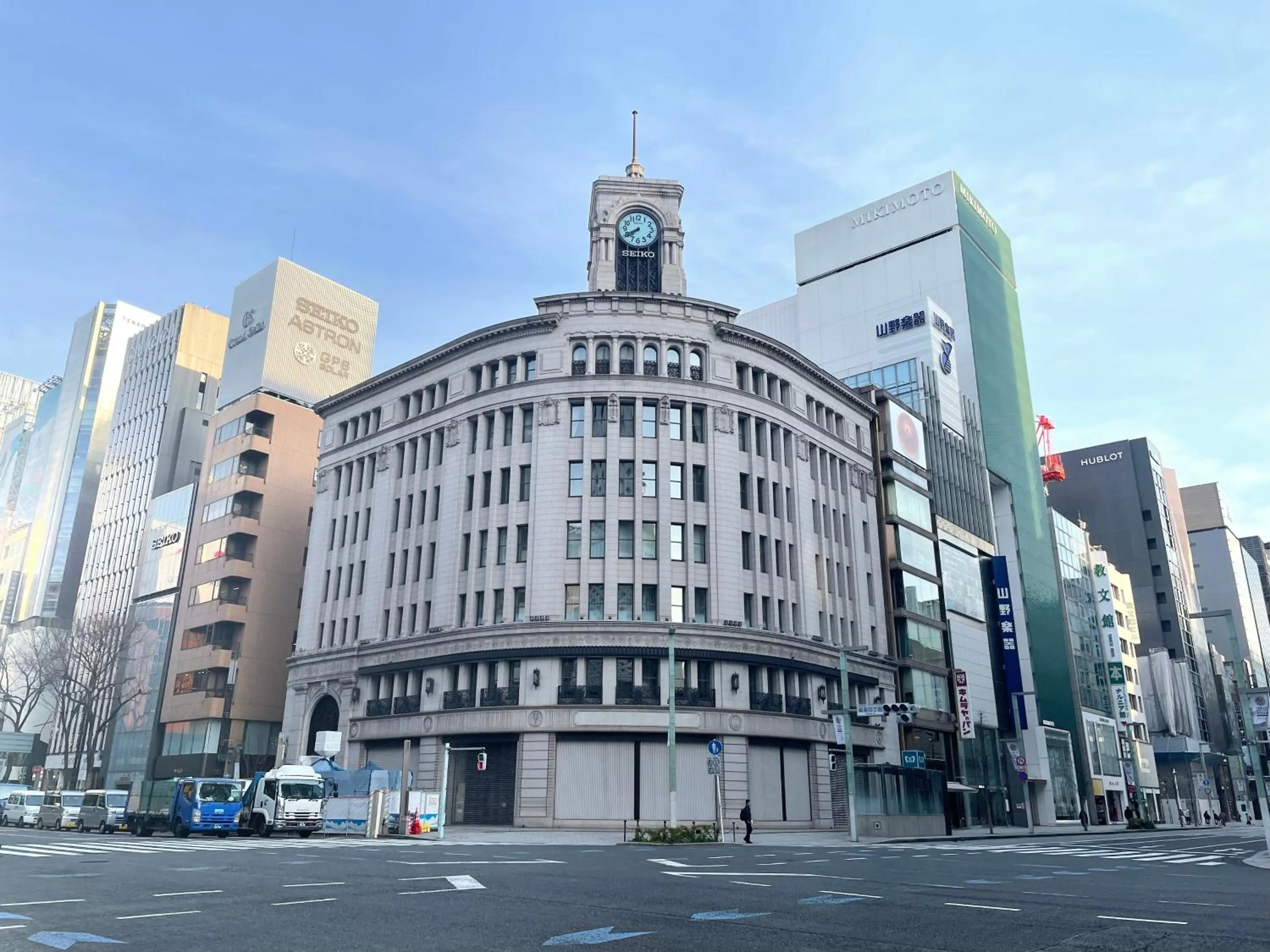 Nearby landmark in HOTEL AMANEK Ginza East