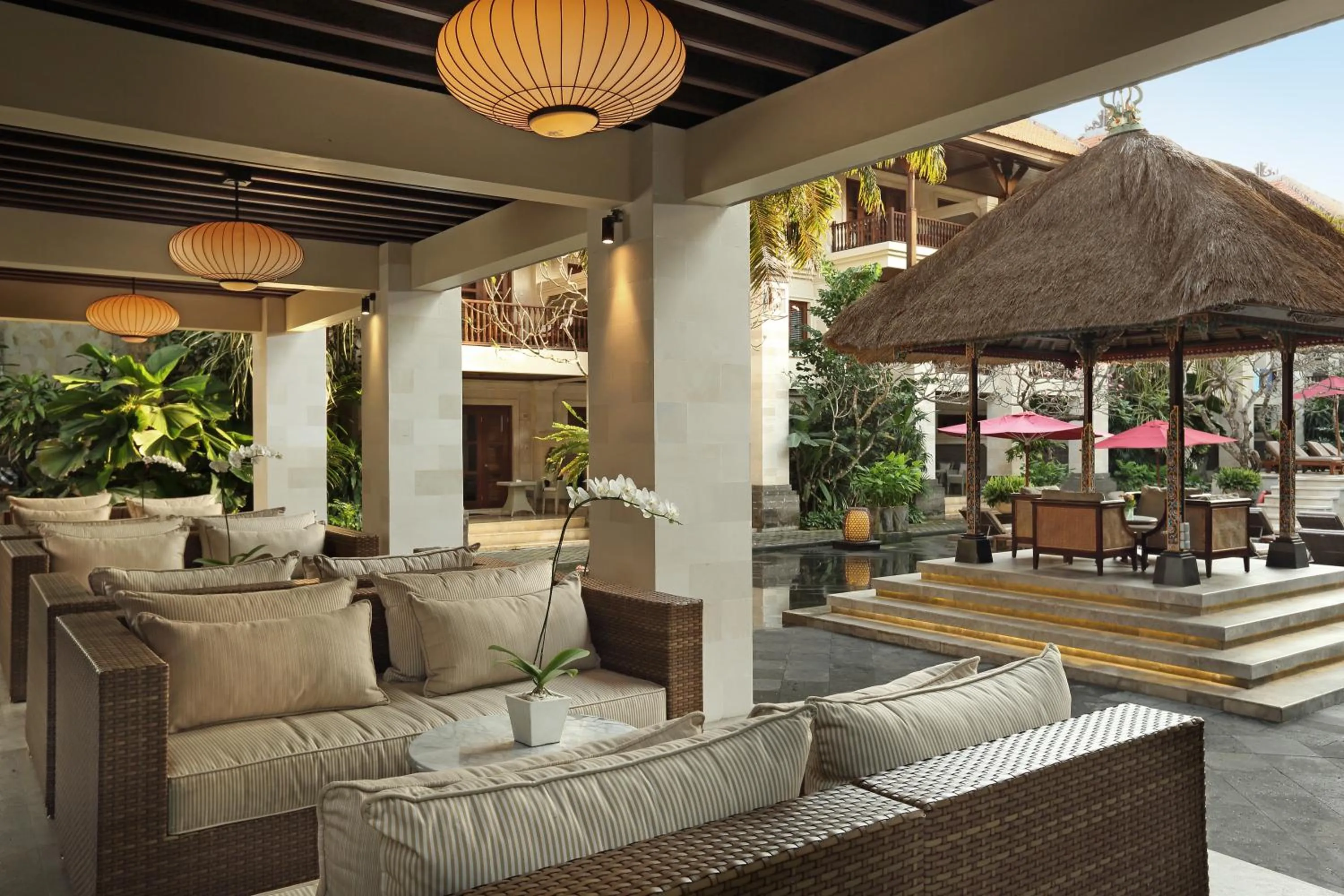 Decorative detail in Puri Santrian Beach Resort And Spa