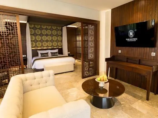 Living room in Puri Santrian Beach Resort And Spa