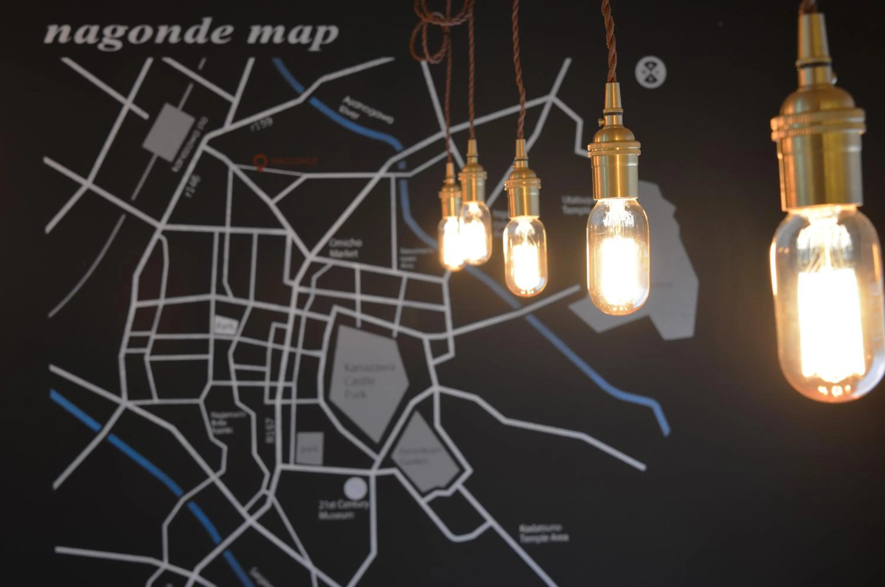 Decorative detail in Guesthouse Nagonde