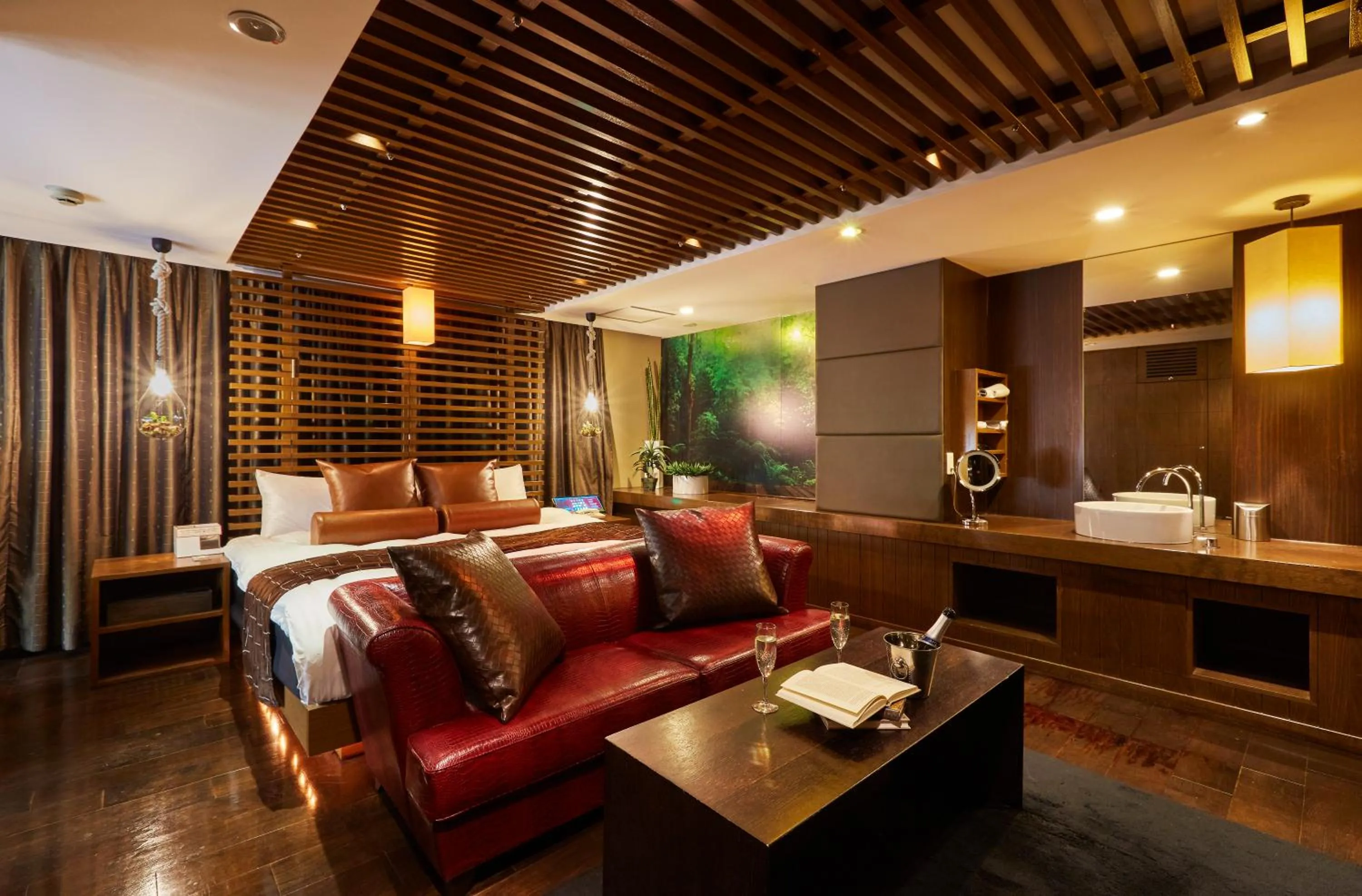 Photo of the whole room, Bed in HOTEL LOVE