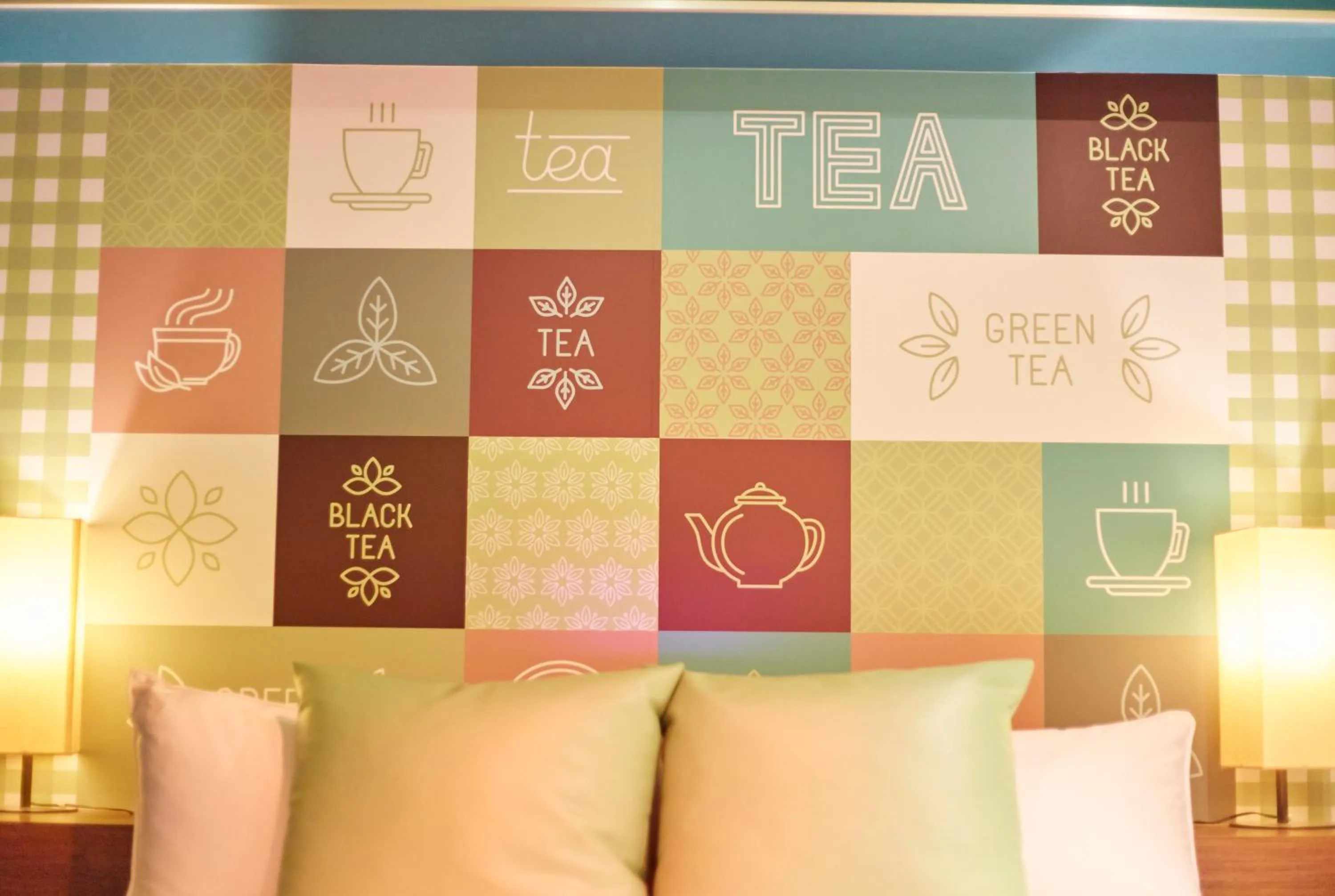 Decorative detail, Bed in HOTEL LOVE