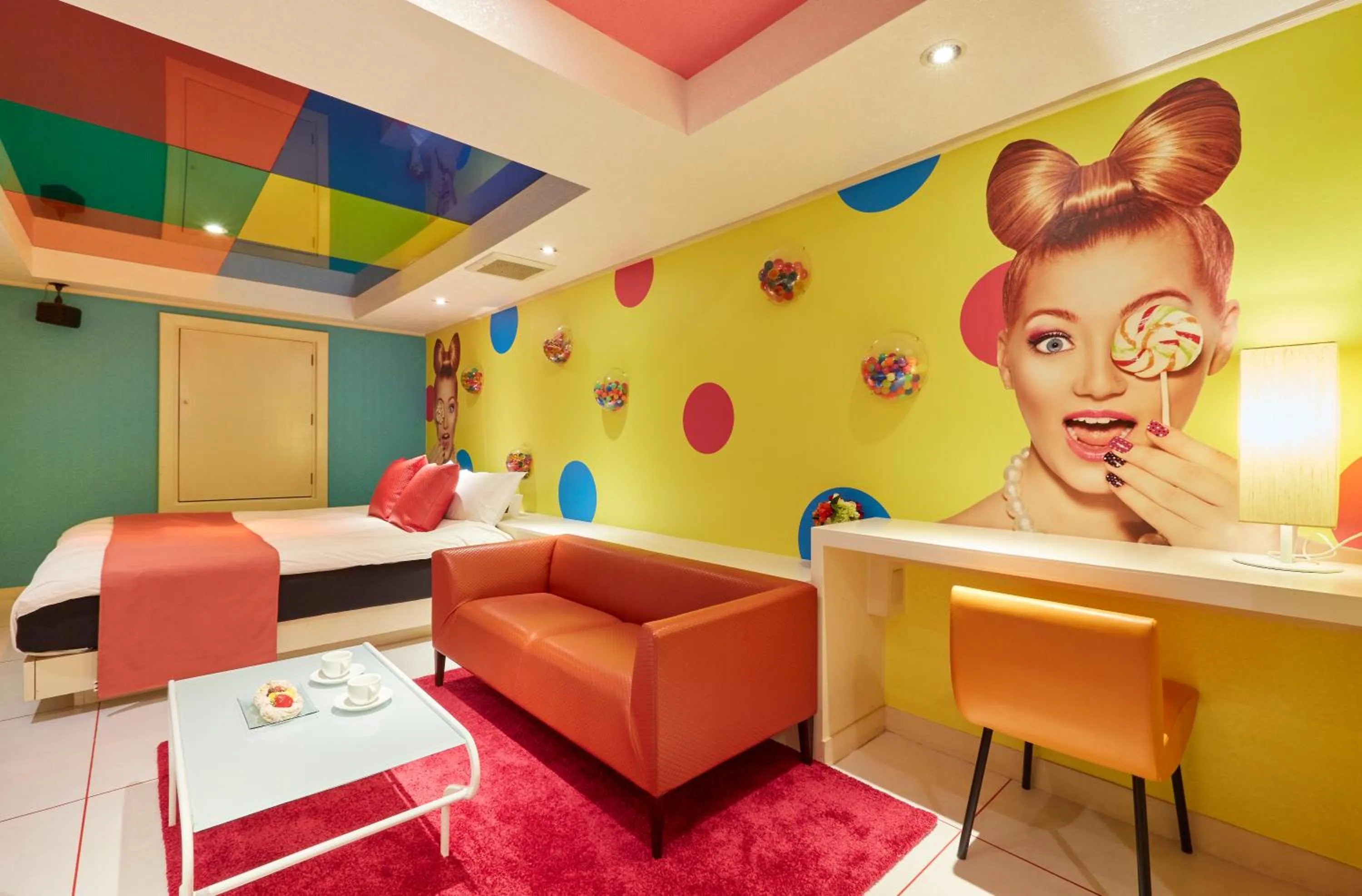 Photo of the whole room, Bed in HOTEL LOVE