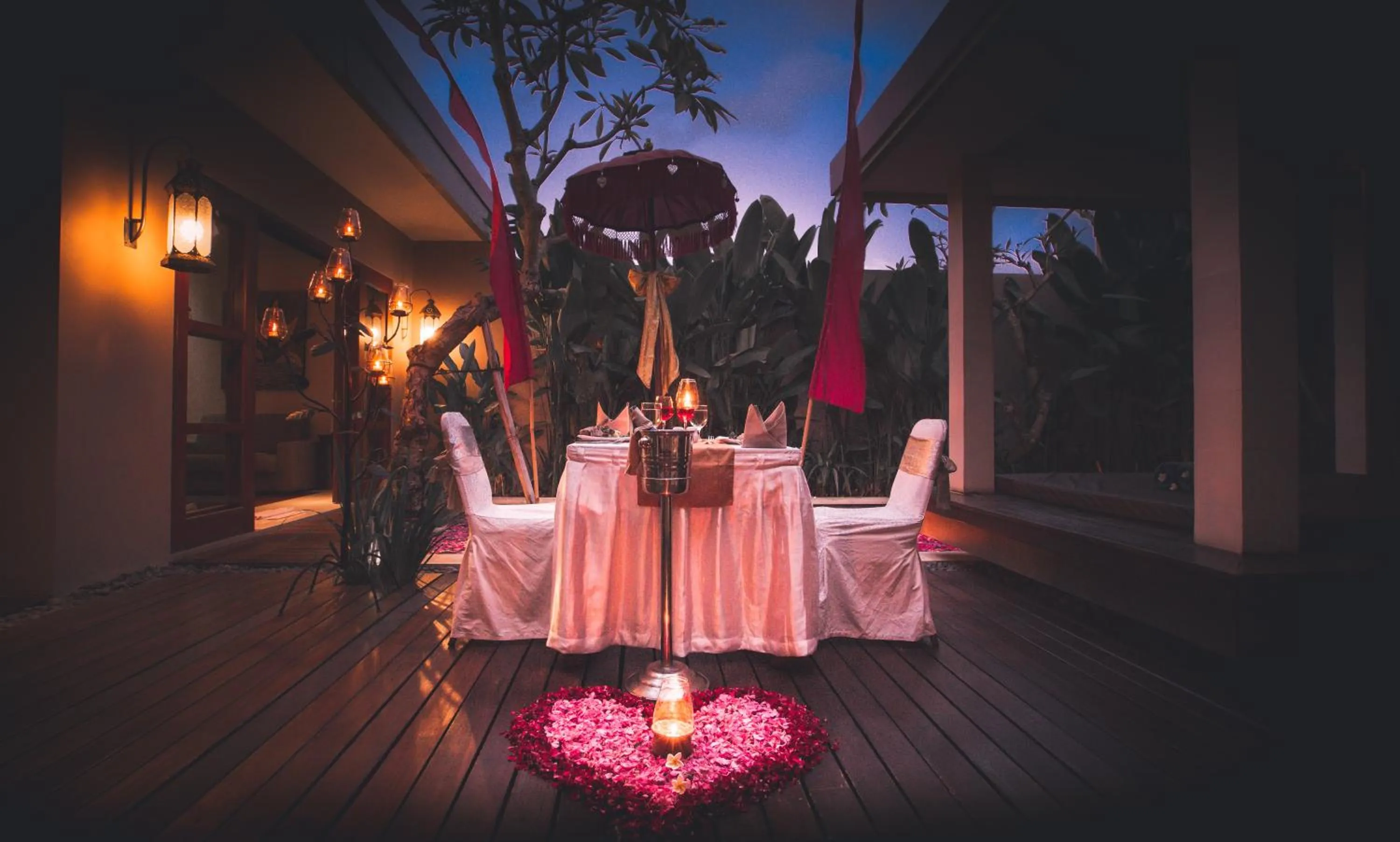 Pool view in Aria Exclusive Villas & SPA