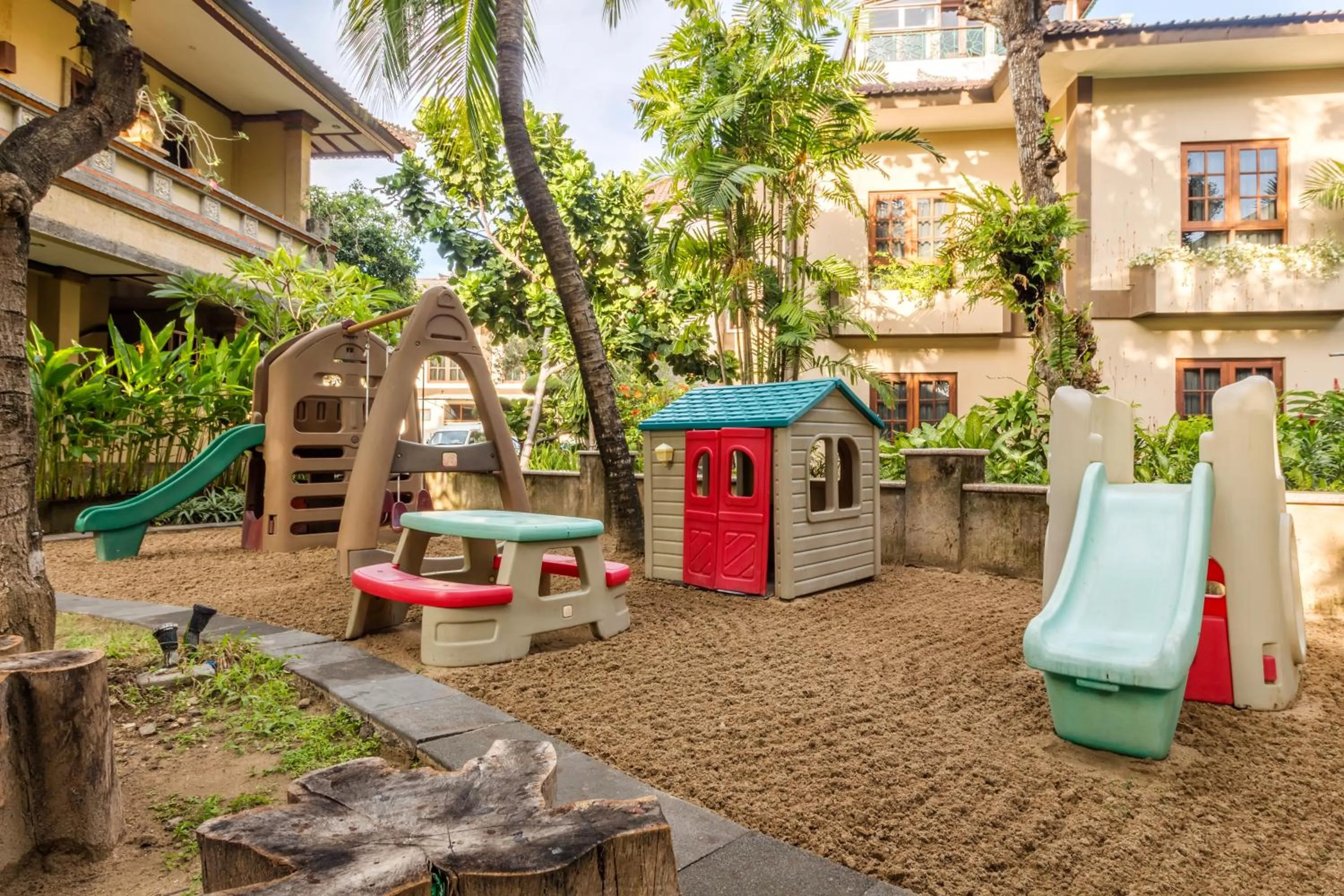 Children play ground in Risata Bali Resort & Spa