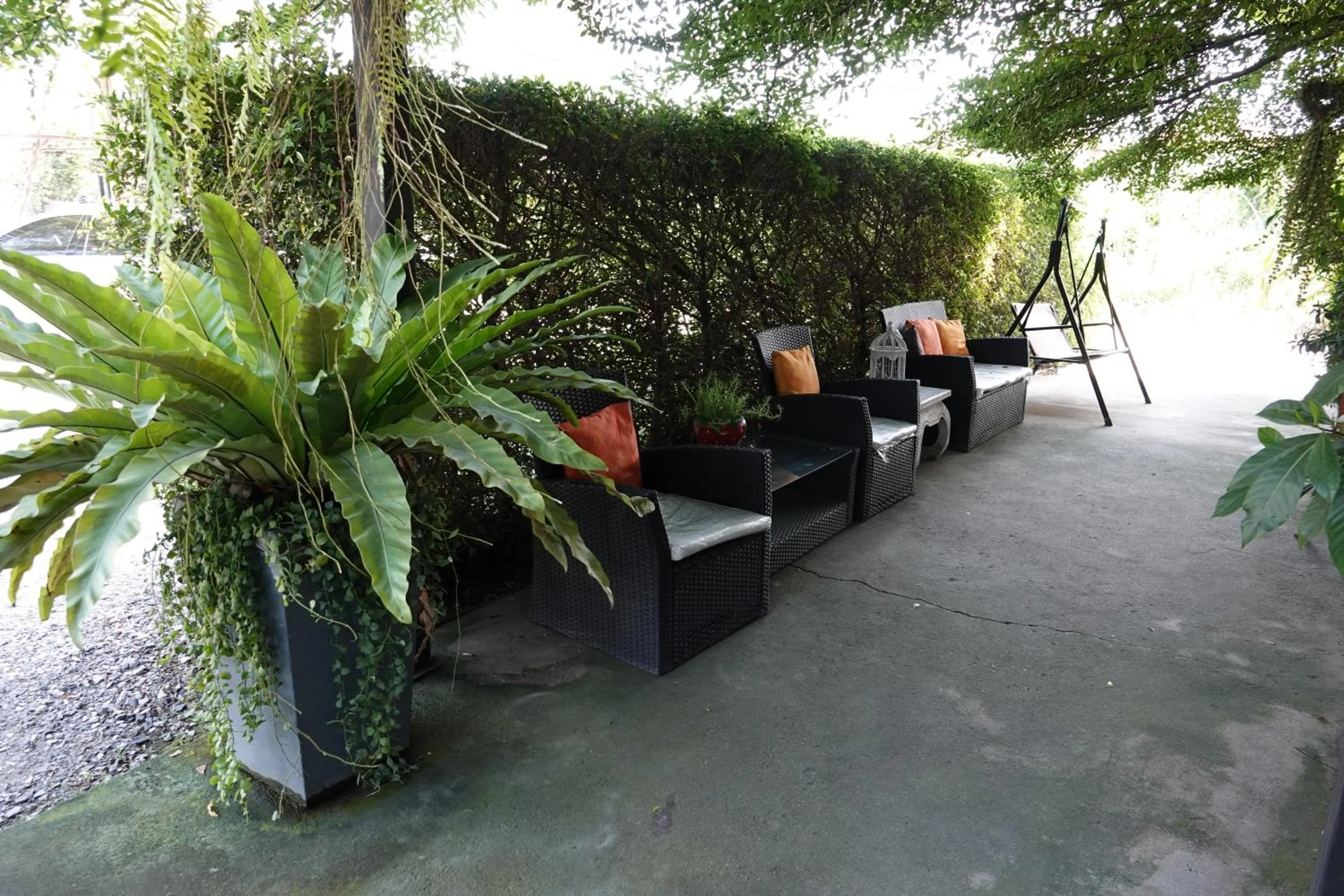 Garden in ibeyond Apartment Romklao Suvarnabhumi