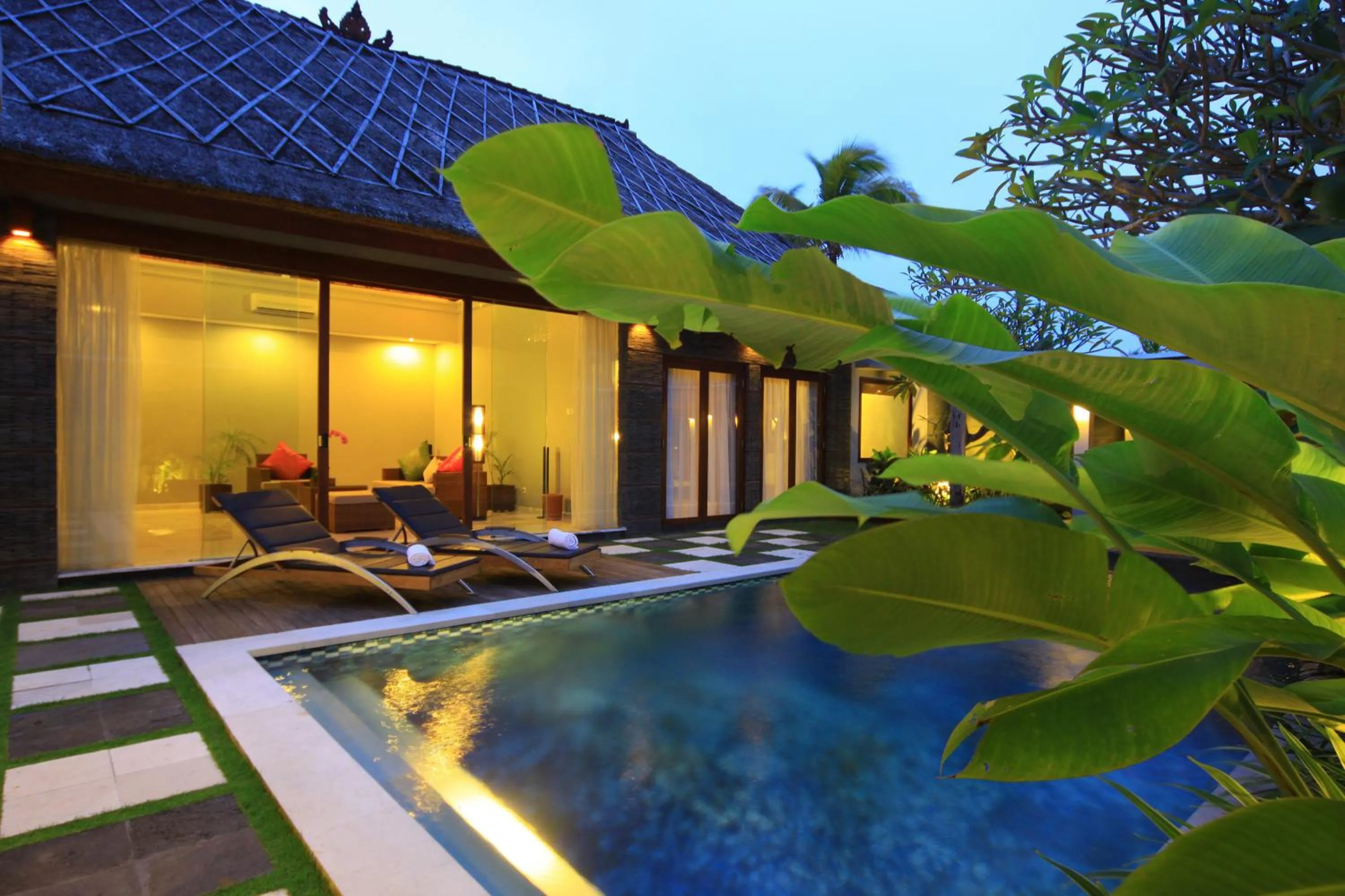 Swimming pool in Abi Bali Resort and Villa
