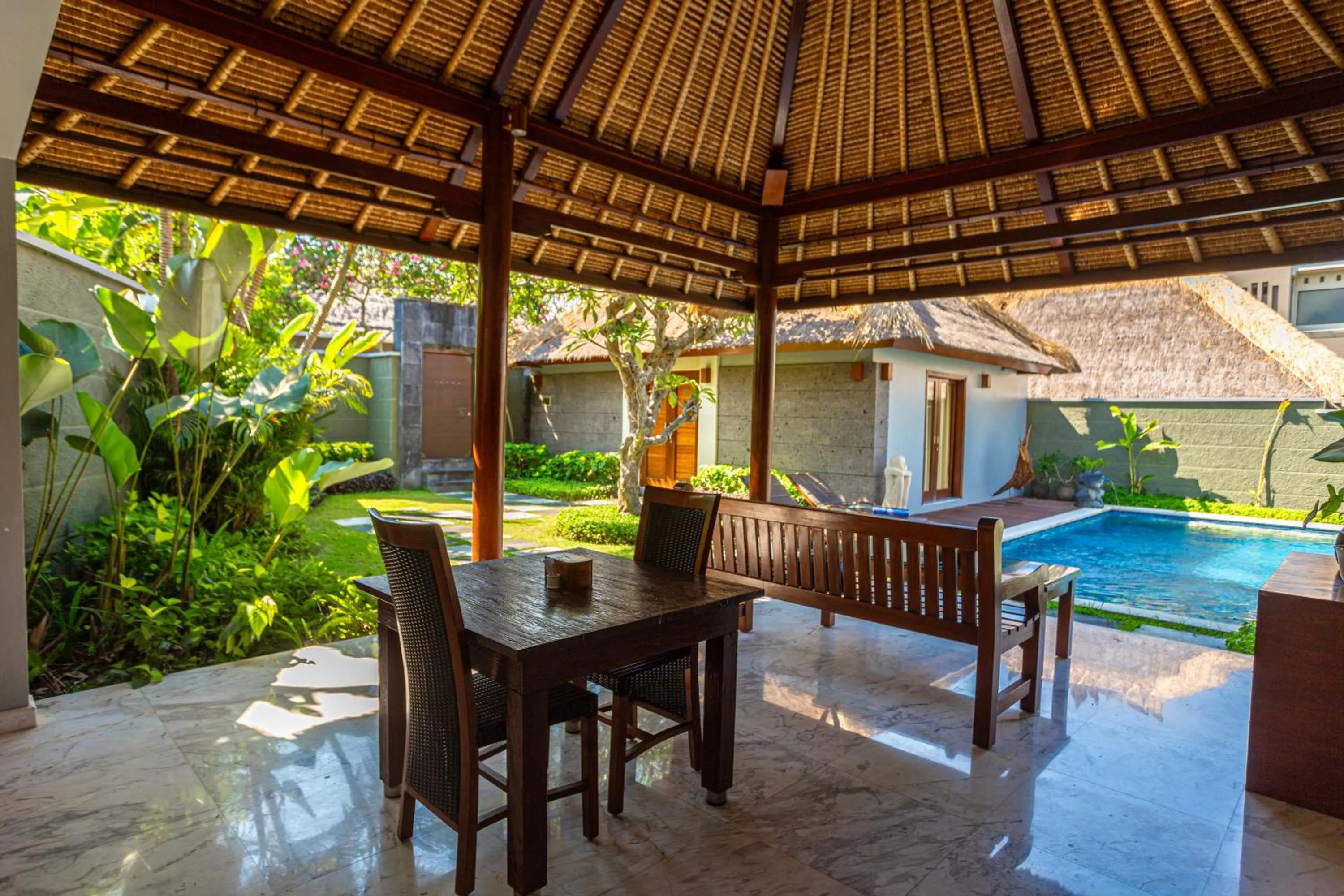 Dining area in Abi Bali Resort and Villa