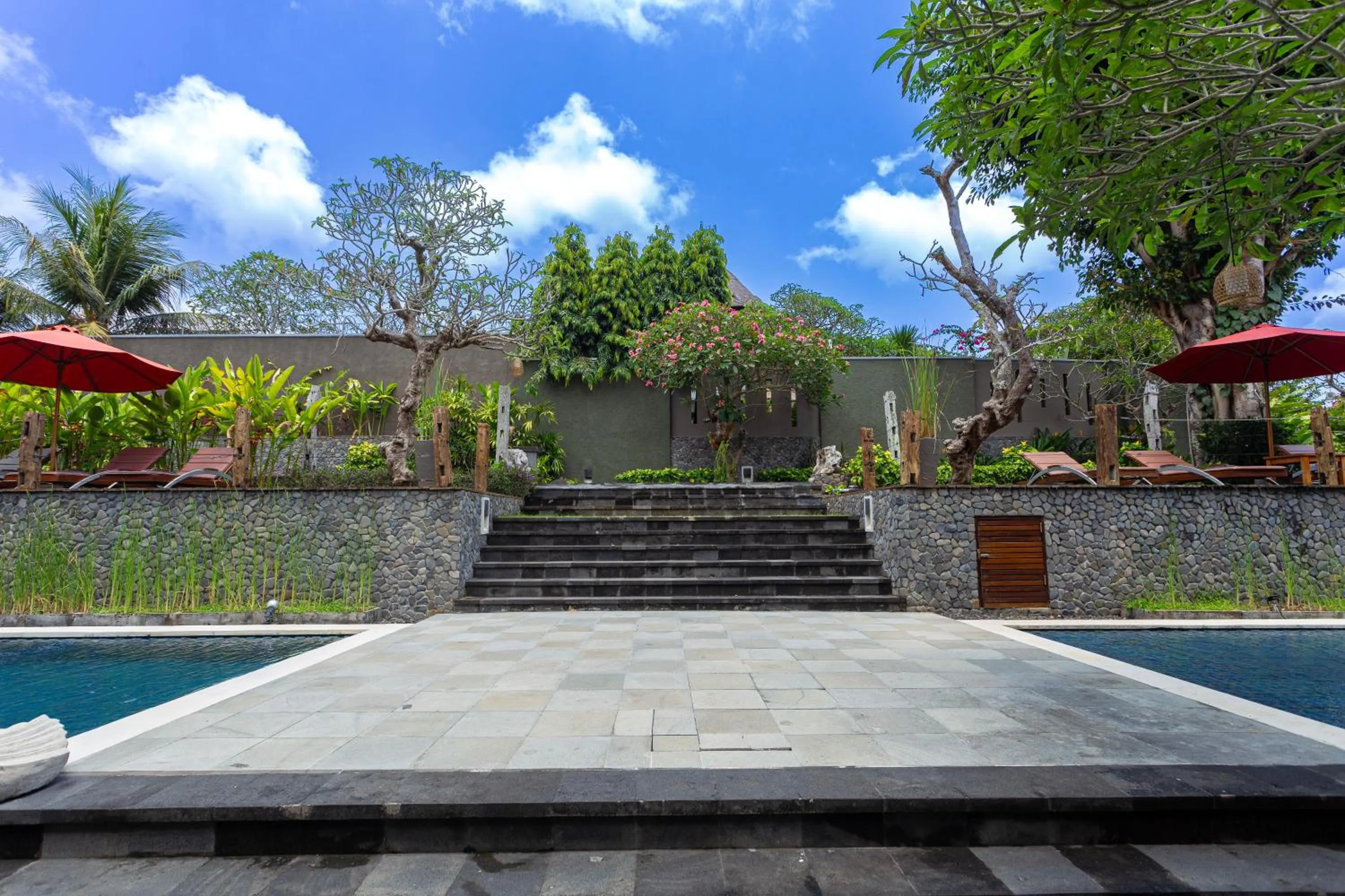 Pool view in Abi Bali Resort and Villa