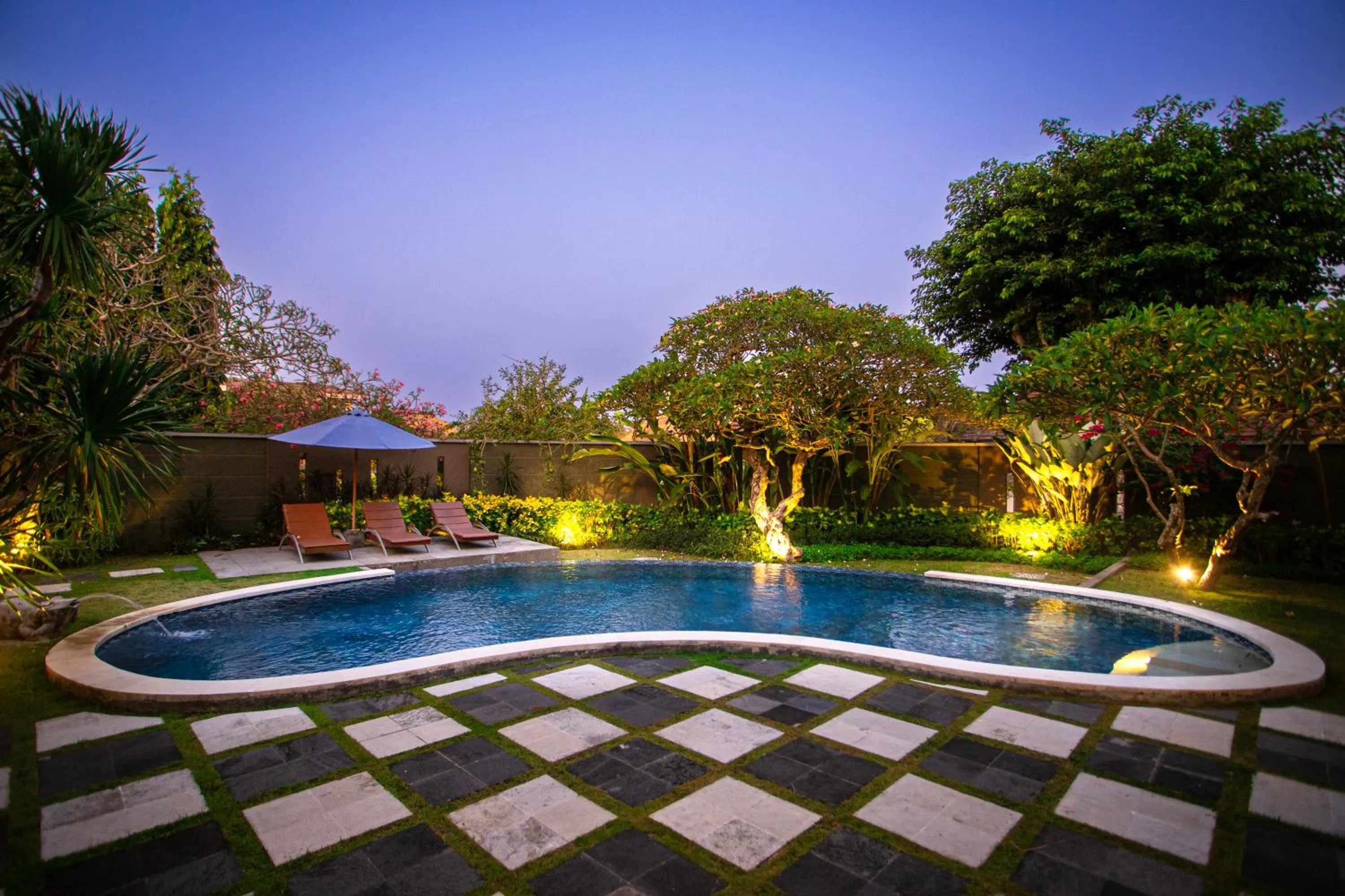 Swimming pool in Abi Bali Resort and Villa