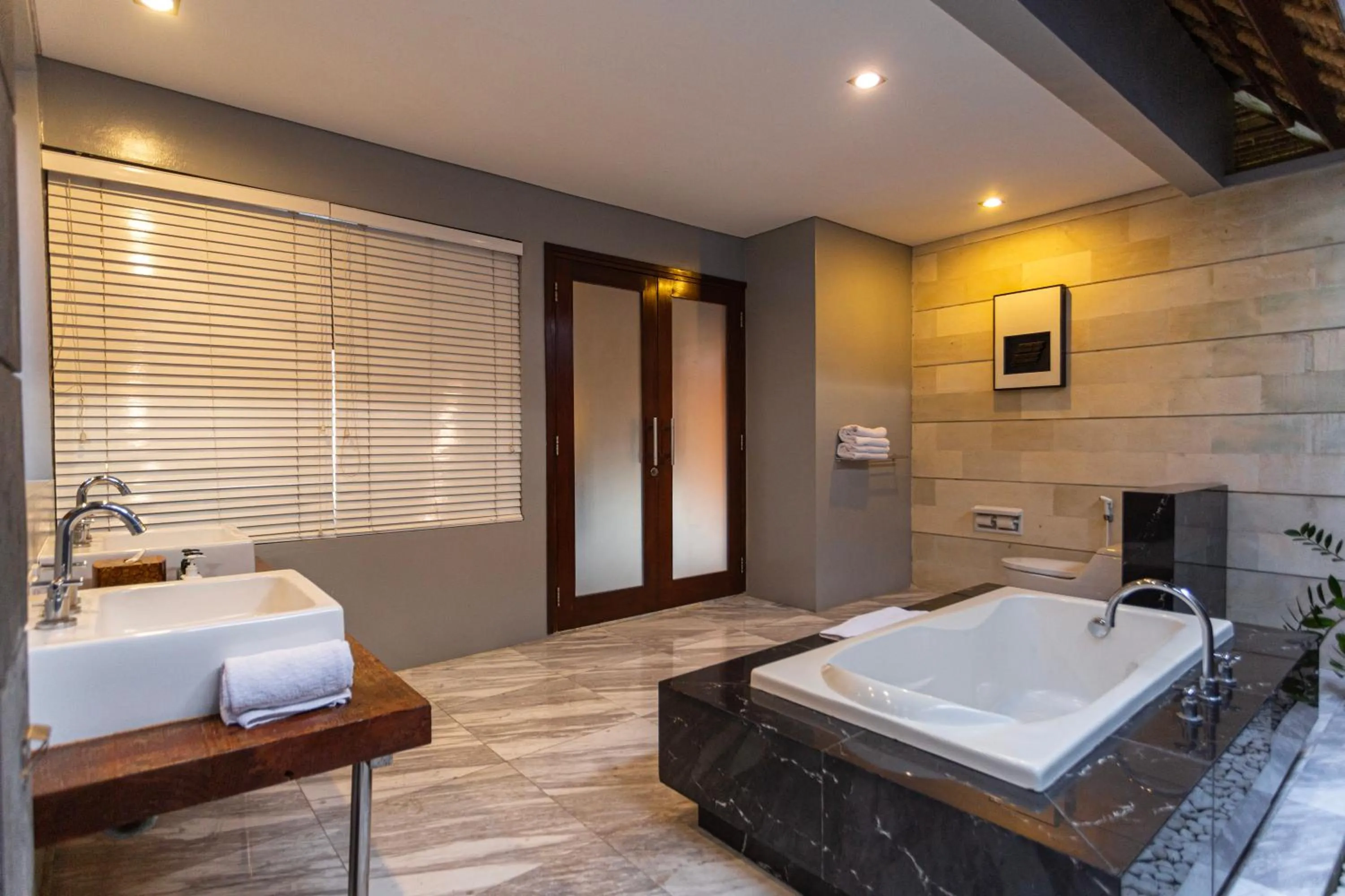 Bathroom, Bed in Abi Bali Resort and Villa