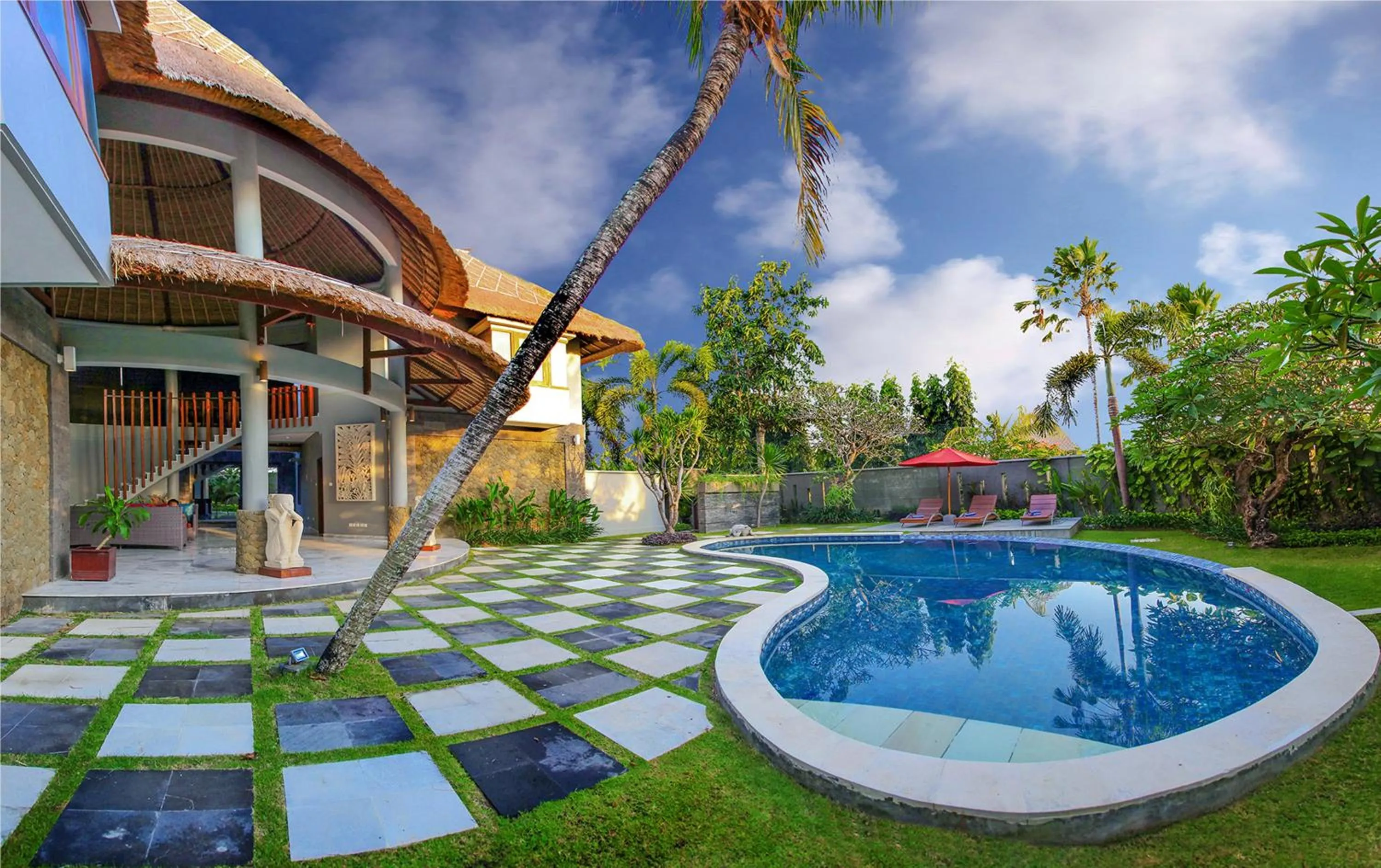 Property building in Abi Bali Resort and Villa