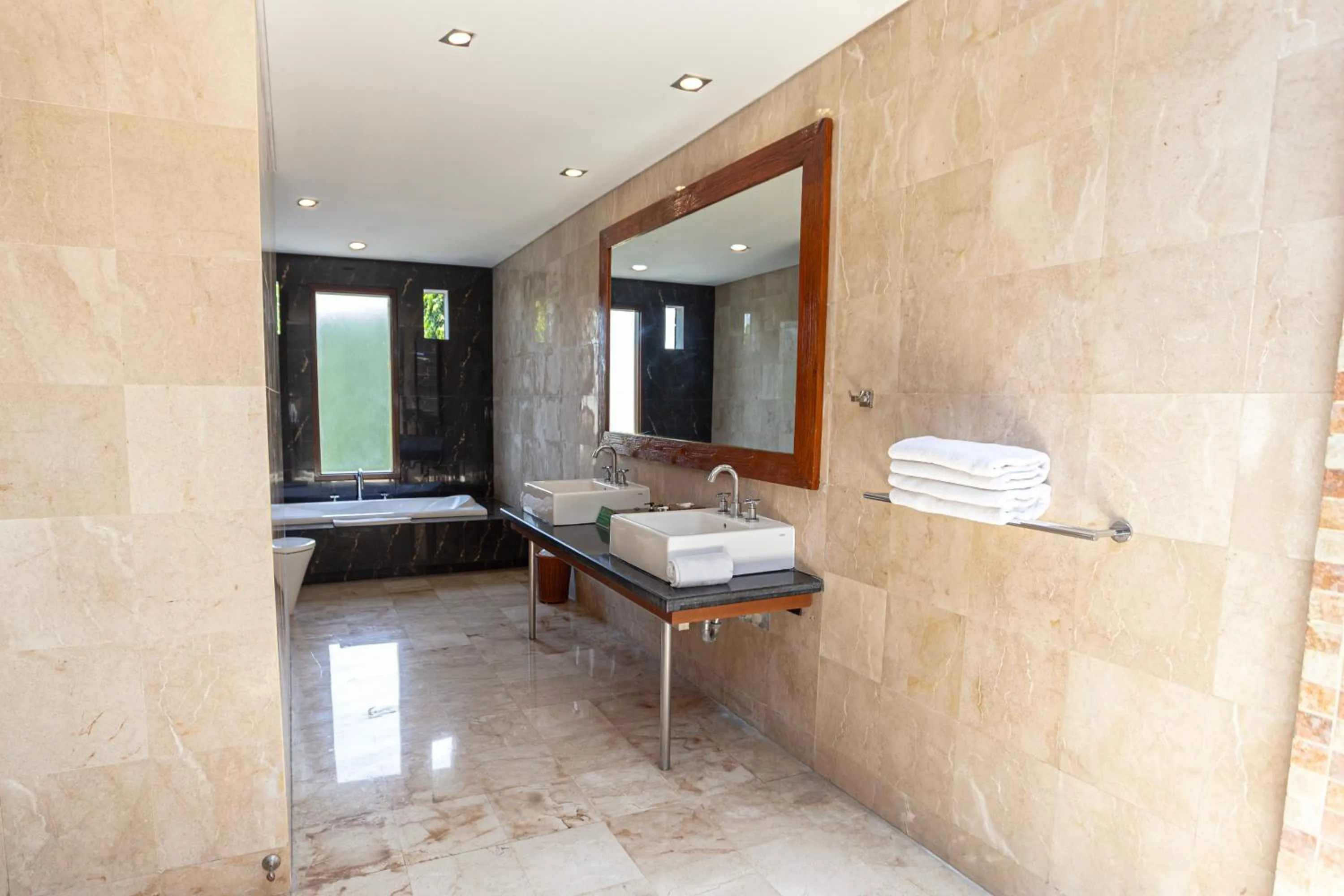 Bathroom, Bed in Abi Bali Resort and Villa